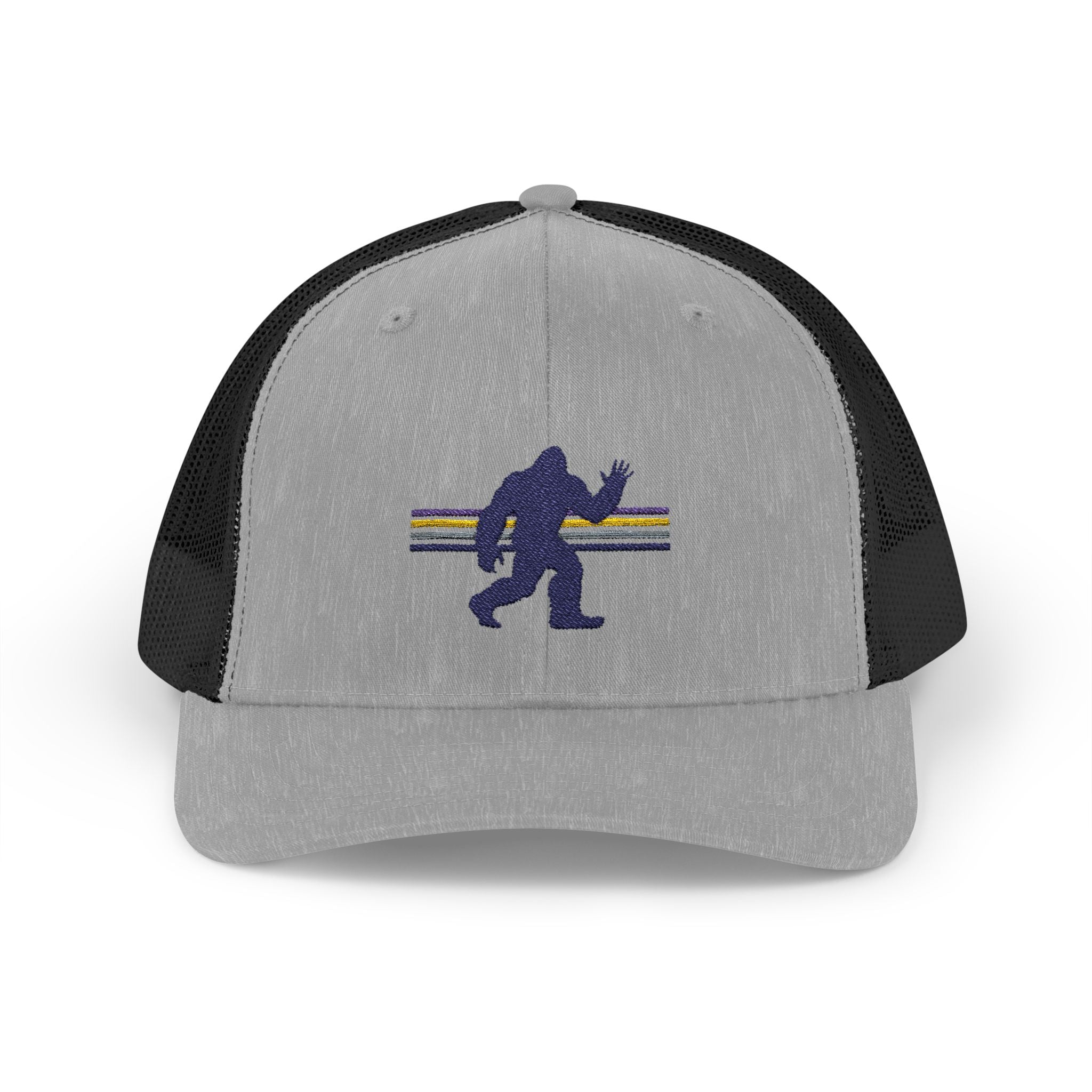 Bigfoot Baseball Cap: Sasquatch Trucker Hat, Snapback Hat, Embroidered Outdoor Gear