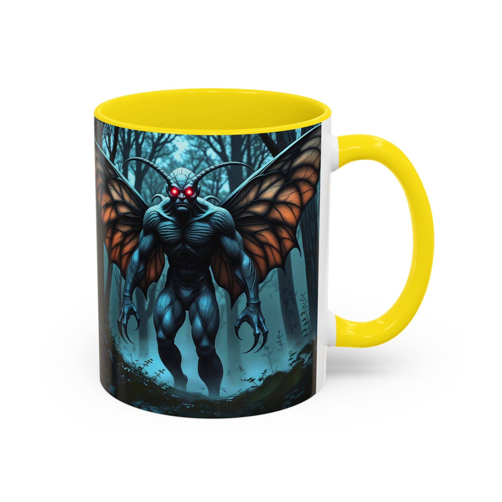 Mothman Mug: Supernatural Coffee Cup, Mythical Creature, Urban Legend (Forrest)