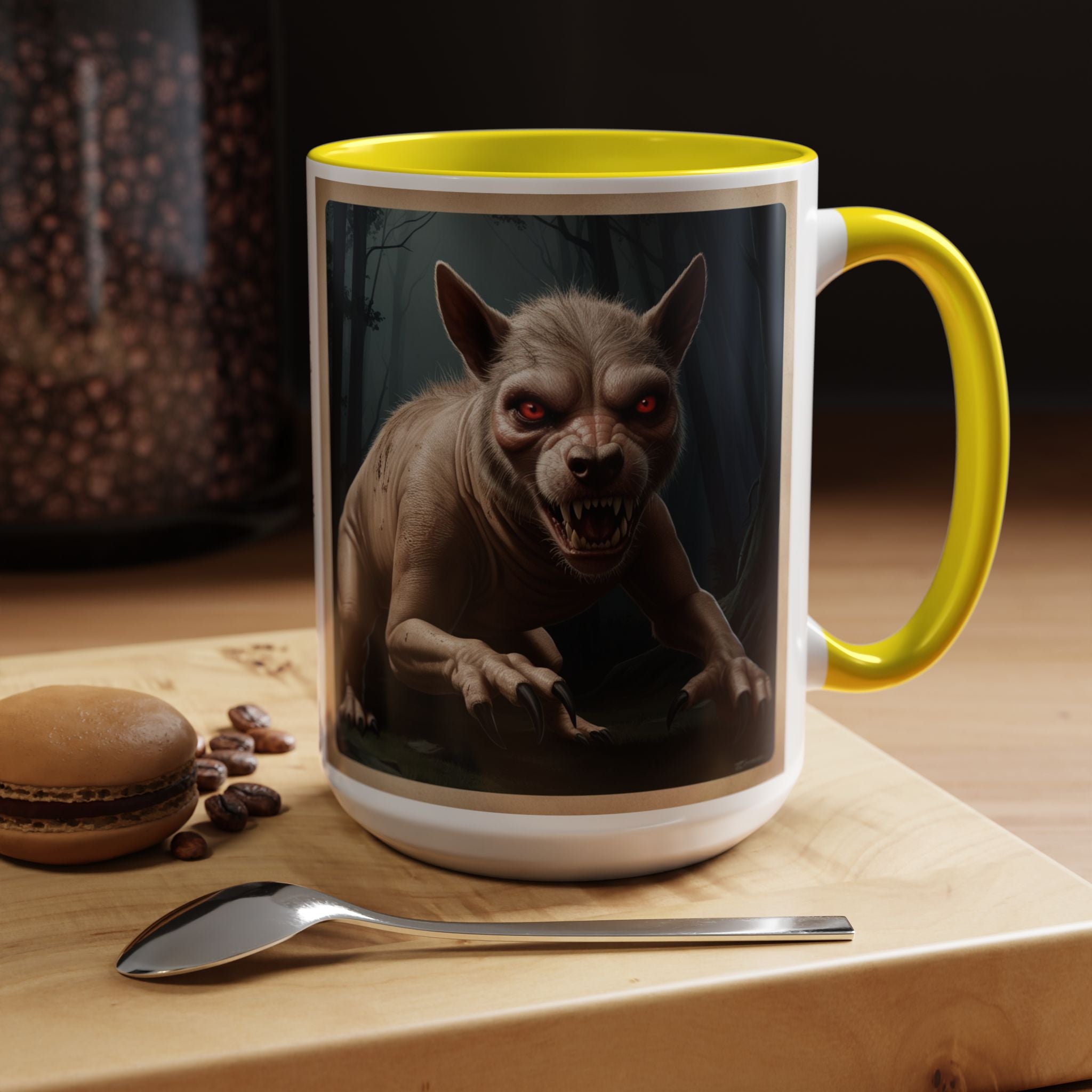 Chupacabra Mug: Supernatural Coffee Cup, Cryptid Beast, Mexican Folklore Gift