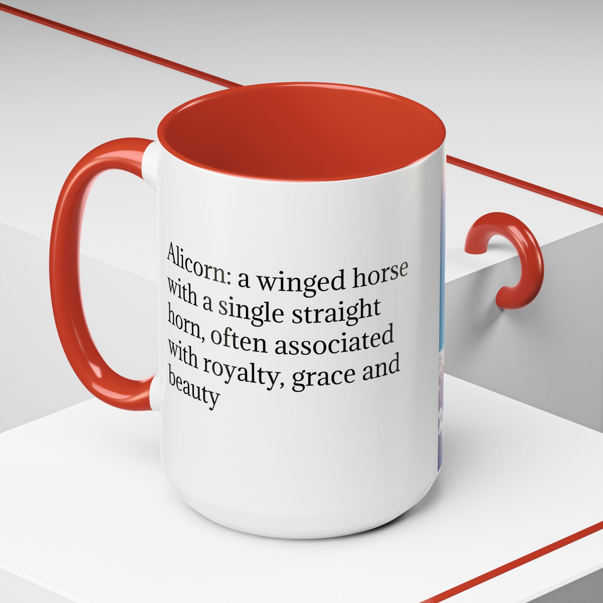 Unicorn Coffee Cup: Fantasy Alicorn Mug, Legendary Creature, Enchanted Gift (Purple)