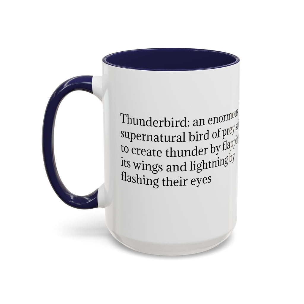 Thunderbird Coffee Mug: Native American Spirit Animal, Southwest Folklore