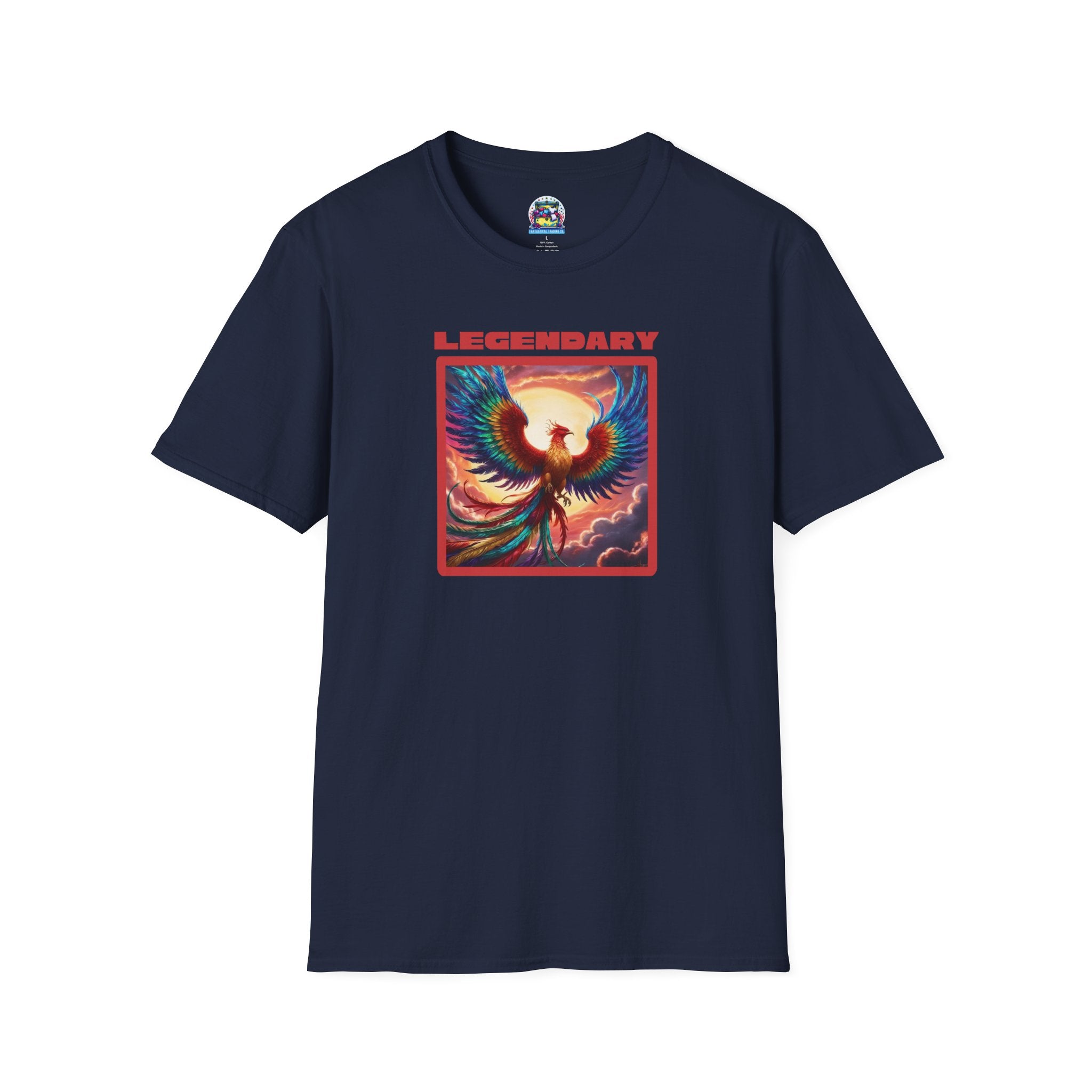 Phoenix Graphic Tee: Legendary Bird, Soft Cotton Shirt, Phoenix Rising Gift