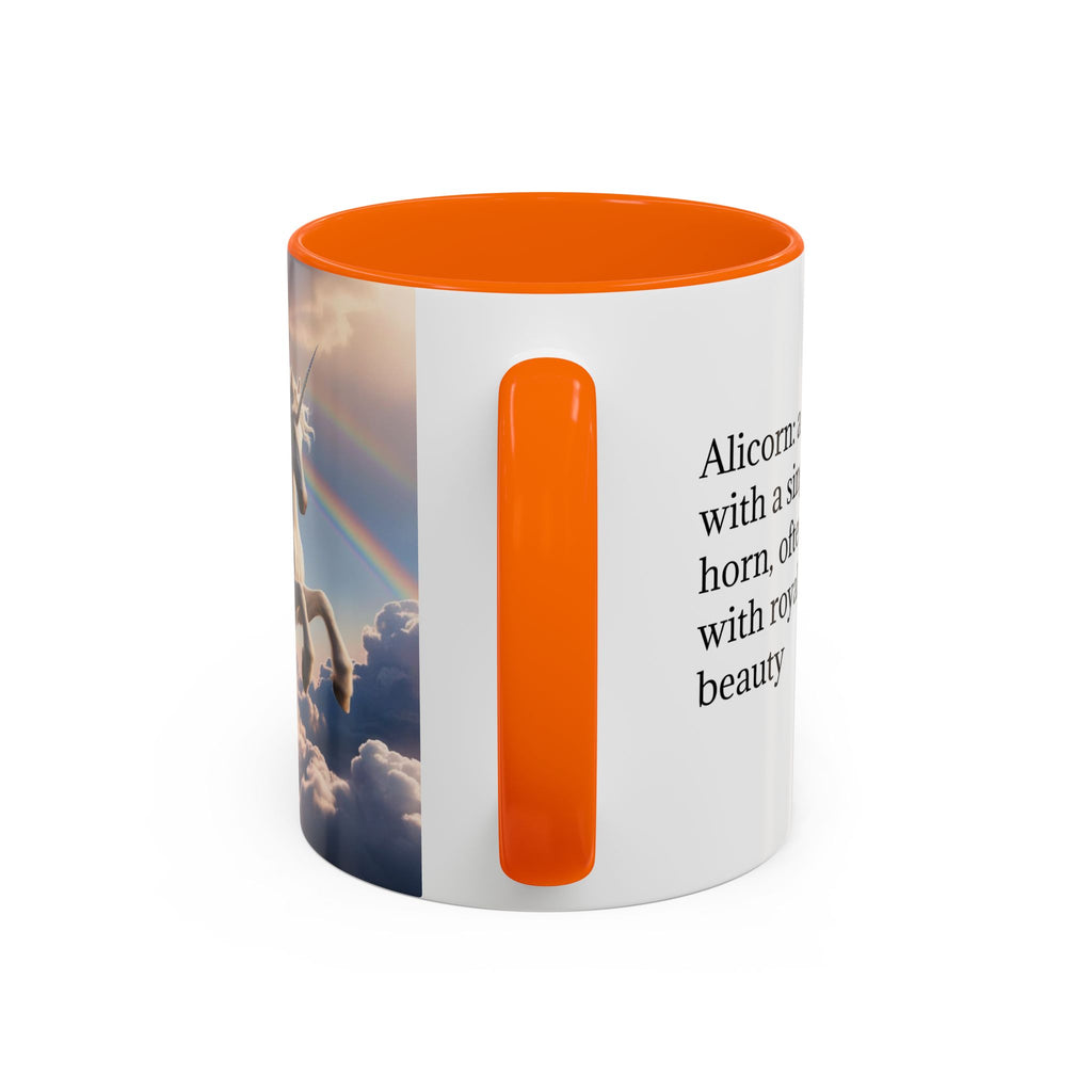 Unicorn Coffee Mug: Enchanted Alicorn, Mythical Creature, Fairytale Gift (Pink)