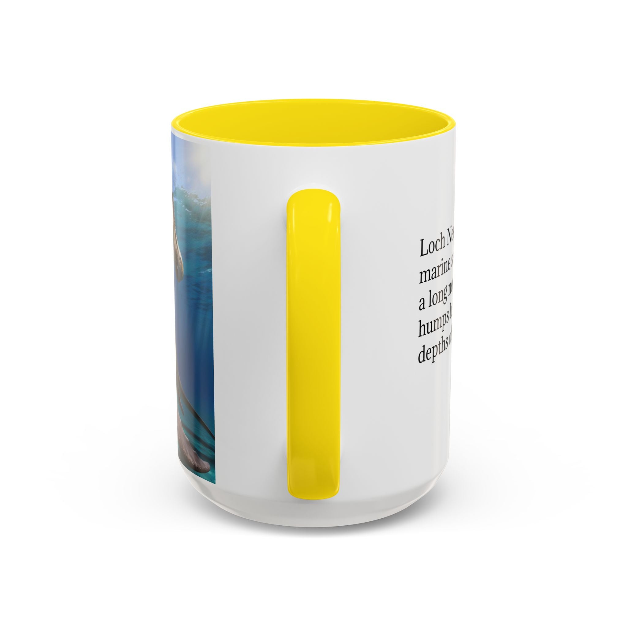 Loch Ness Monster: Nessie Coffee Mug, Mythical Sea Creature, Plesiosaurus Gift