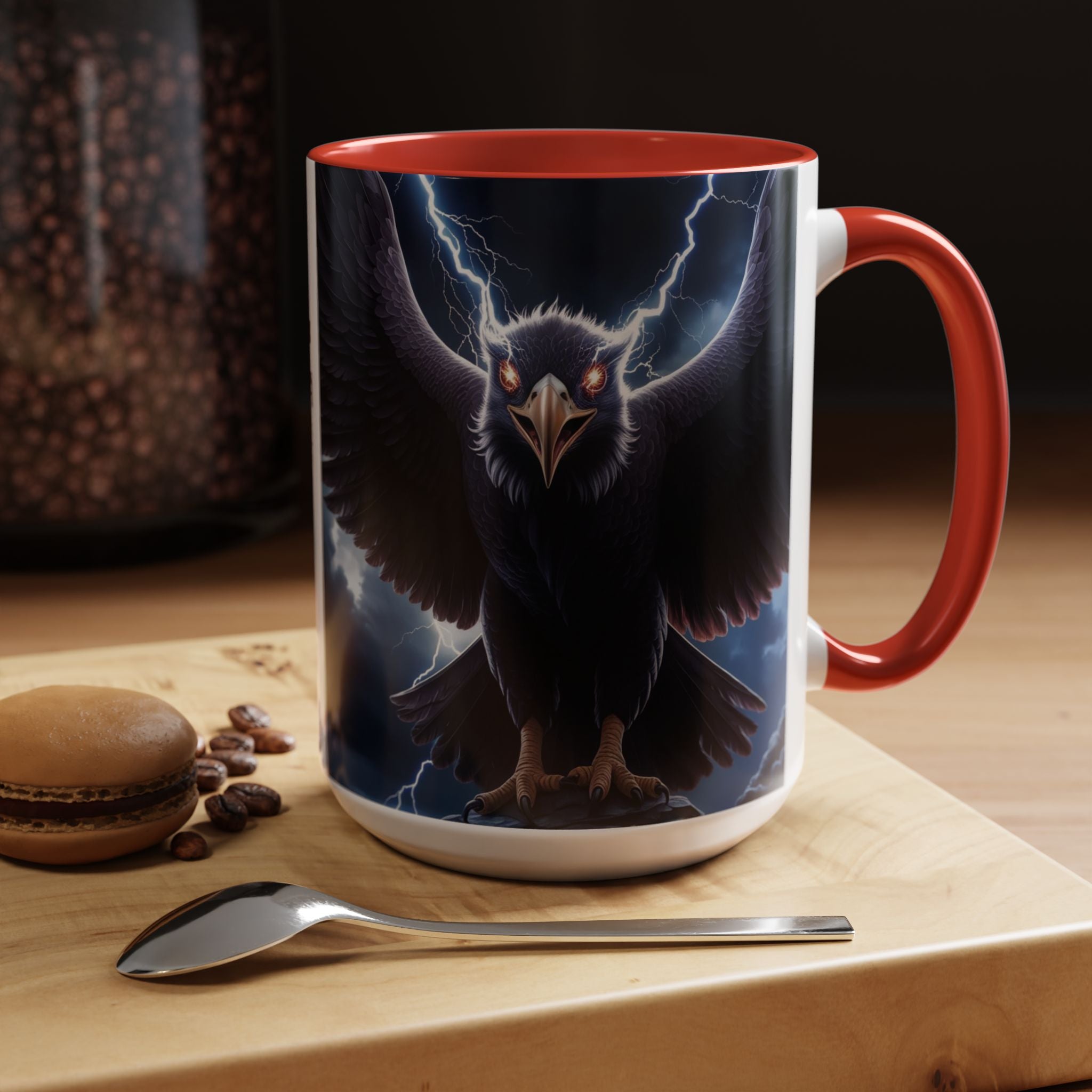 Thunderbird Coffee Mug: Mythical Creature, Native American, Cryptid Eagle