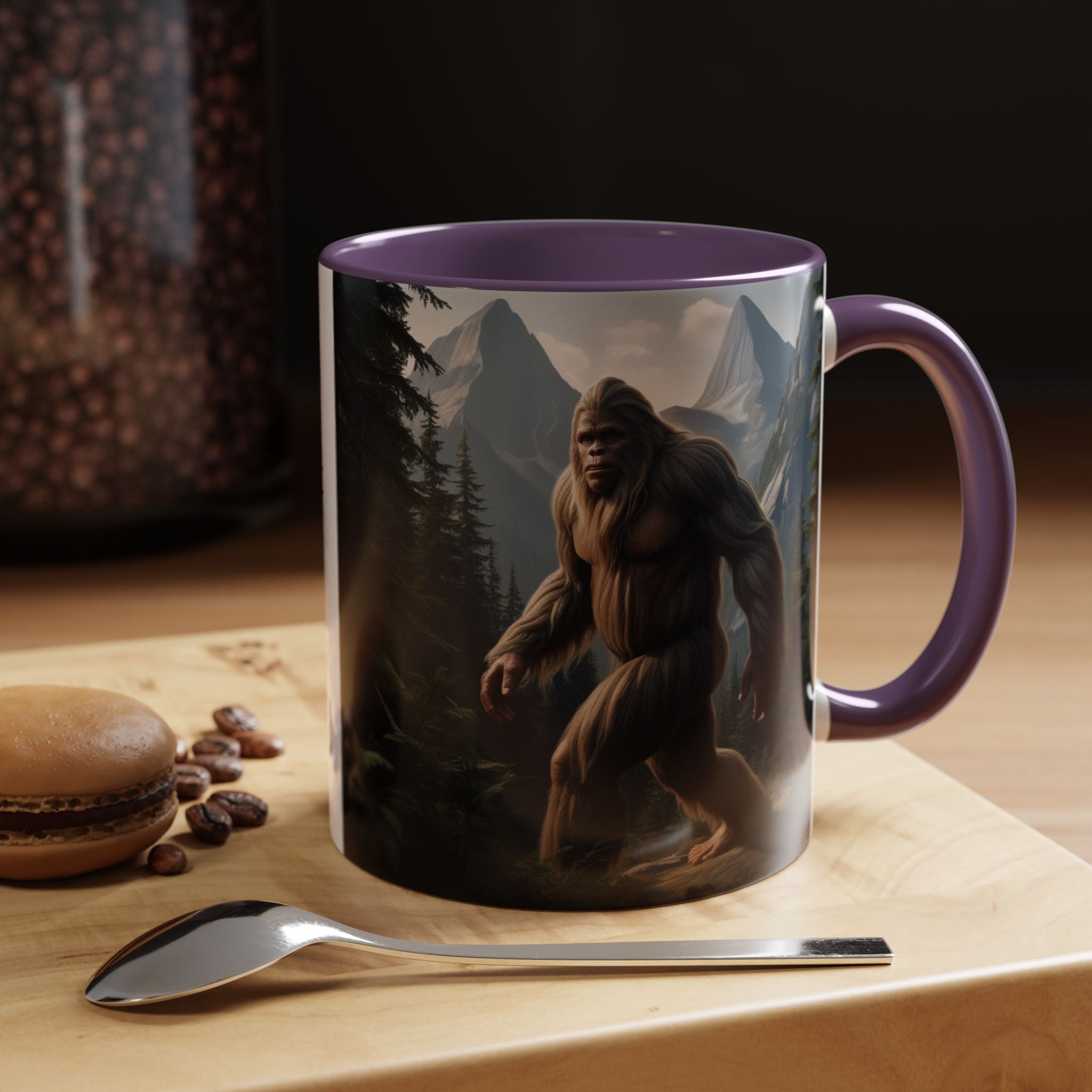 Bigfoot Coffee Mug: Sasquatch, Mythical Creature, Pacific Northwest Cryptid