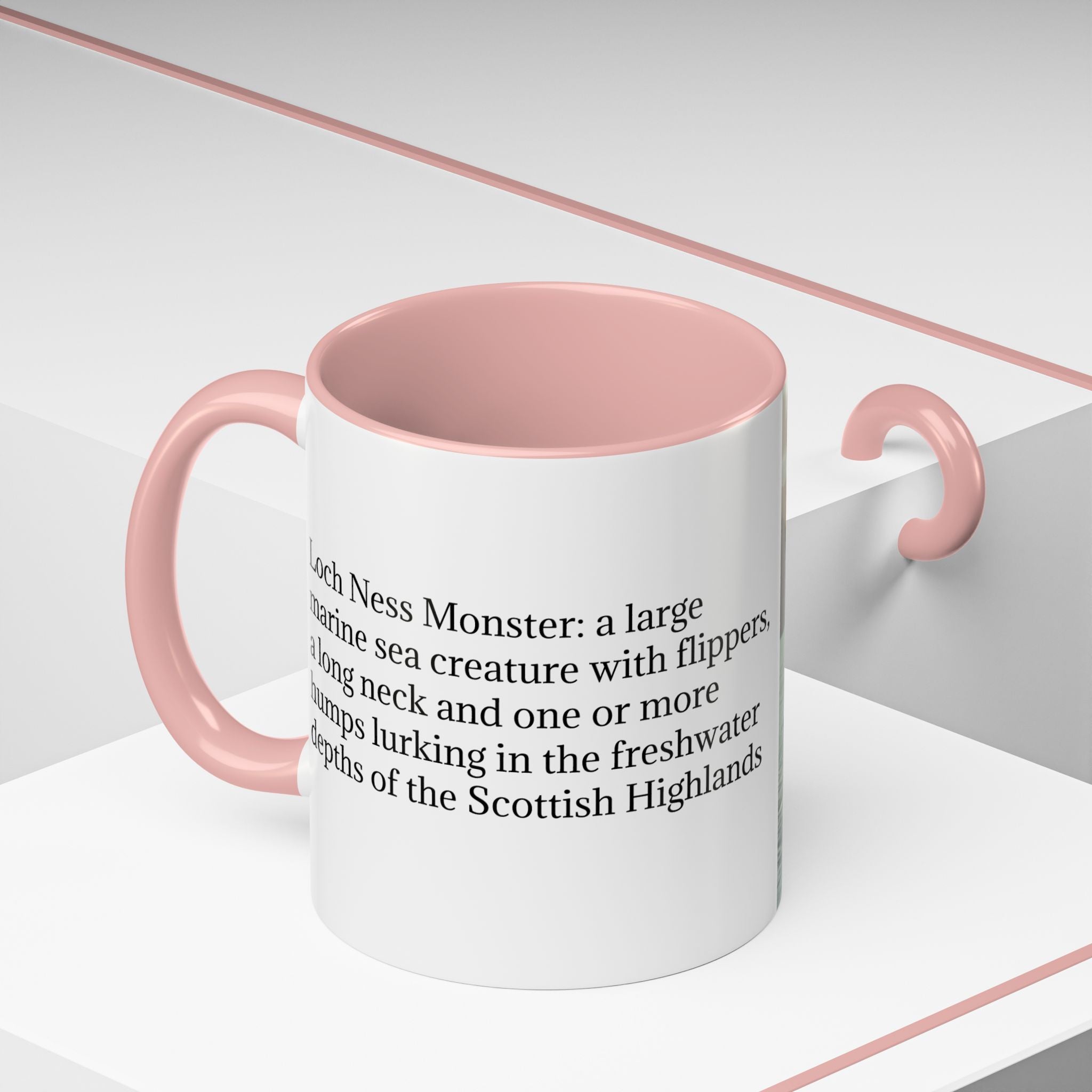 Loch Ness Monster Coffee Mug: Nessie Cryptid Gift, Scottish Sea Creature