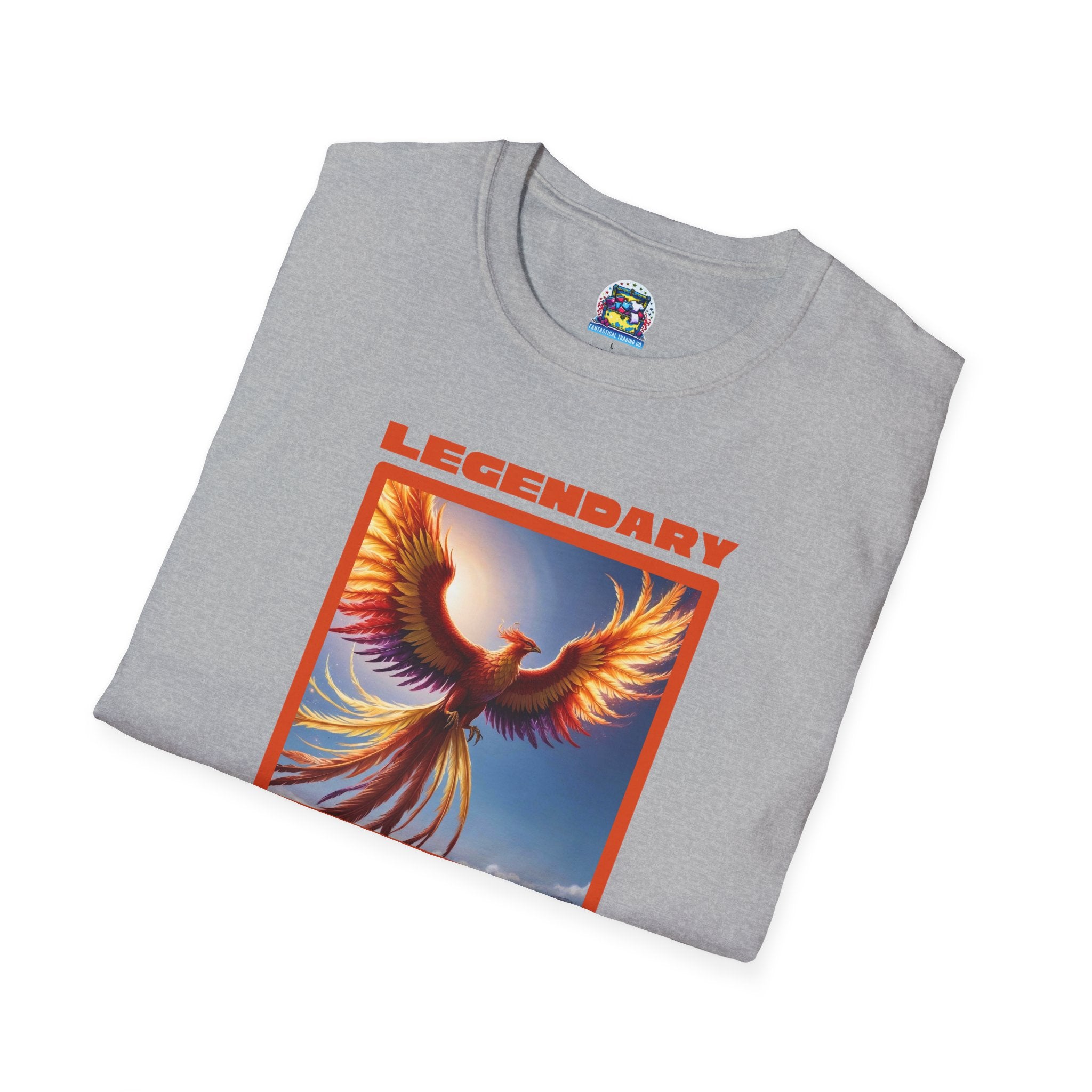 Phoenix Shirt: Legendary Bird Graphic Tee, Phoenix Rising, Mythical Creature Tshirt