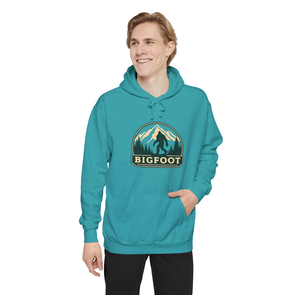 Sasquatch Hoodie - Comfort Colors® | Bigfoot Sweatshirt, Hiking Gift for Nature Lovers, Cozy Unisex Pullover