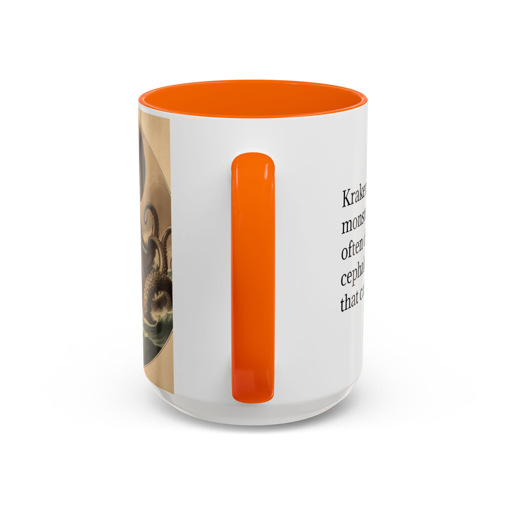 Kraken Coffee Cup: Giant Squid Coffee Mug, Mugs for Men, Mythical Creature