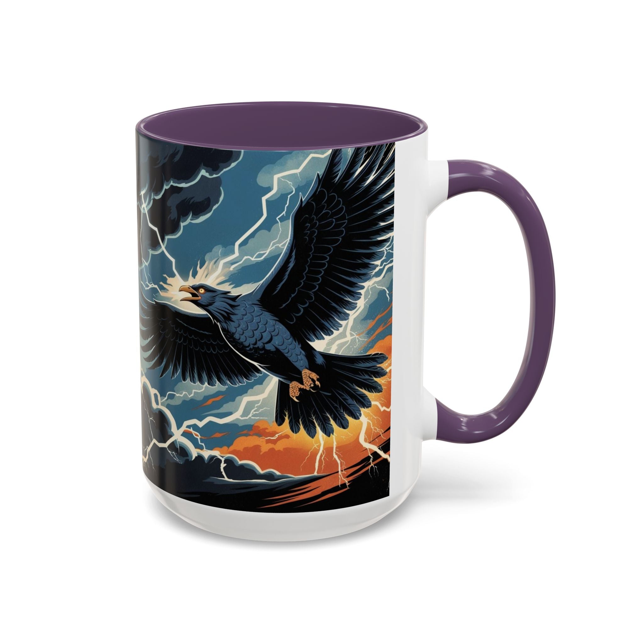 Thunderbird Coffee Cup: Native American Folklore, Legendary Creature, Coffee Mug Gift