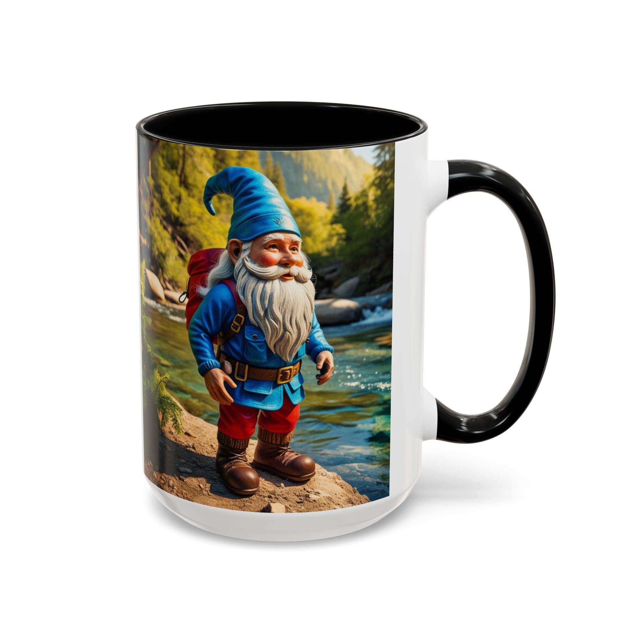 Gnome Mug: Nordic Folklore Gift, Scandinavian Nisse, Enchanted Creature Coffee Cup