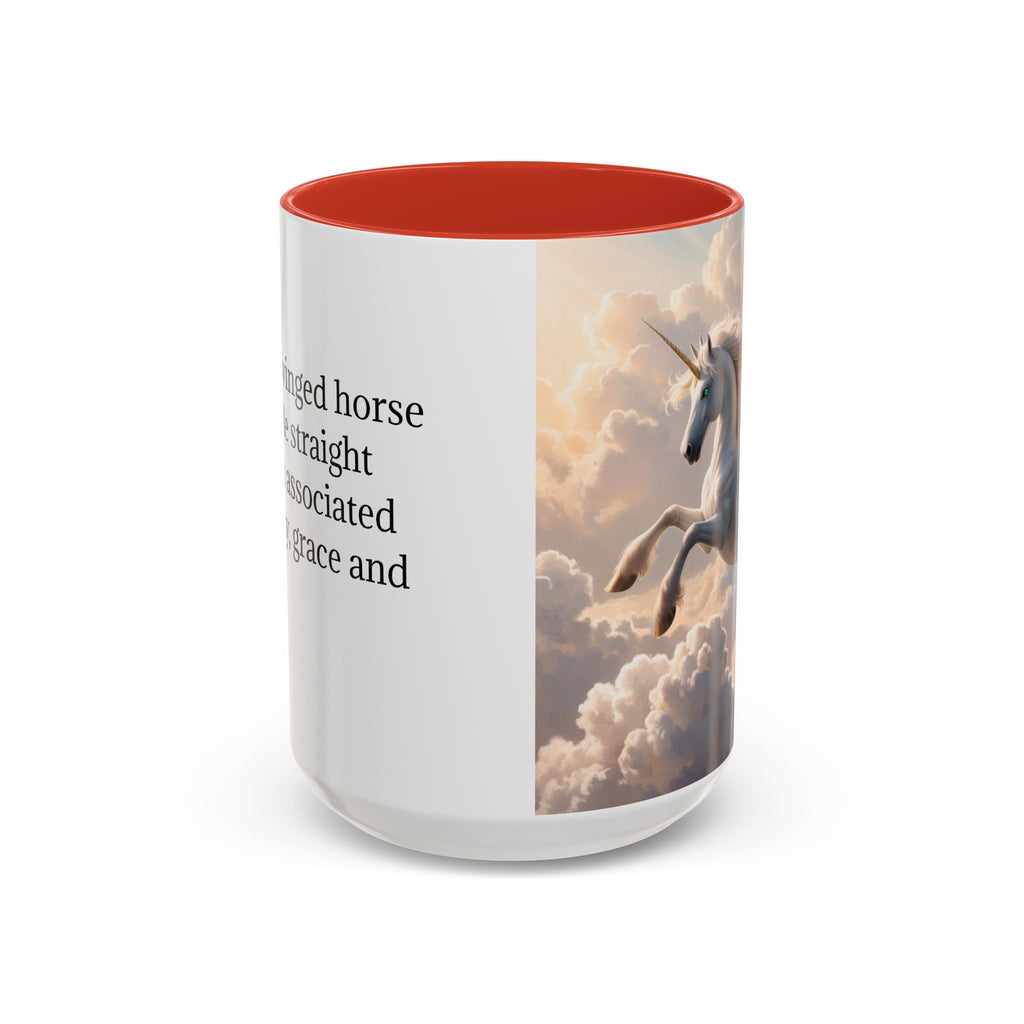 Unicorn Coffee Cup: Enchanted Alicorn Mug, Legendary Creature, Fairytale Gift