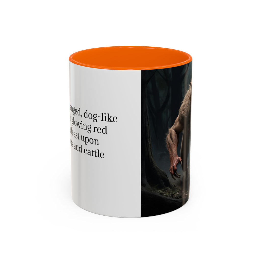 Chupacabra Coffee Mug: Supernatural Beast, Mexican Folklore Gift, Mythical Canine Cryptid