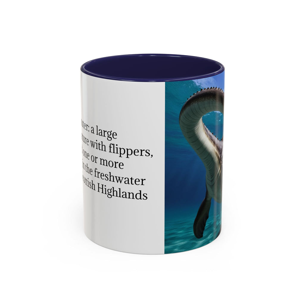 Loch Ness Monster: Nessie Coffee Mug, Mythical Sea Creature, Plesiosaurus Gift
