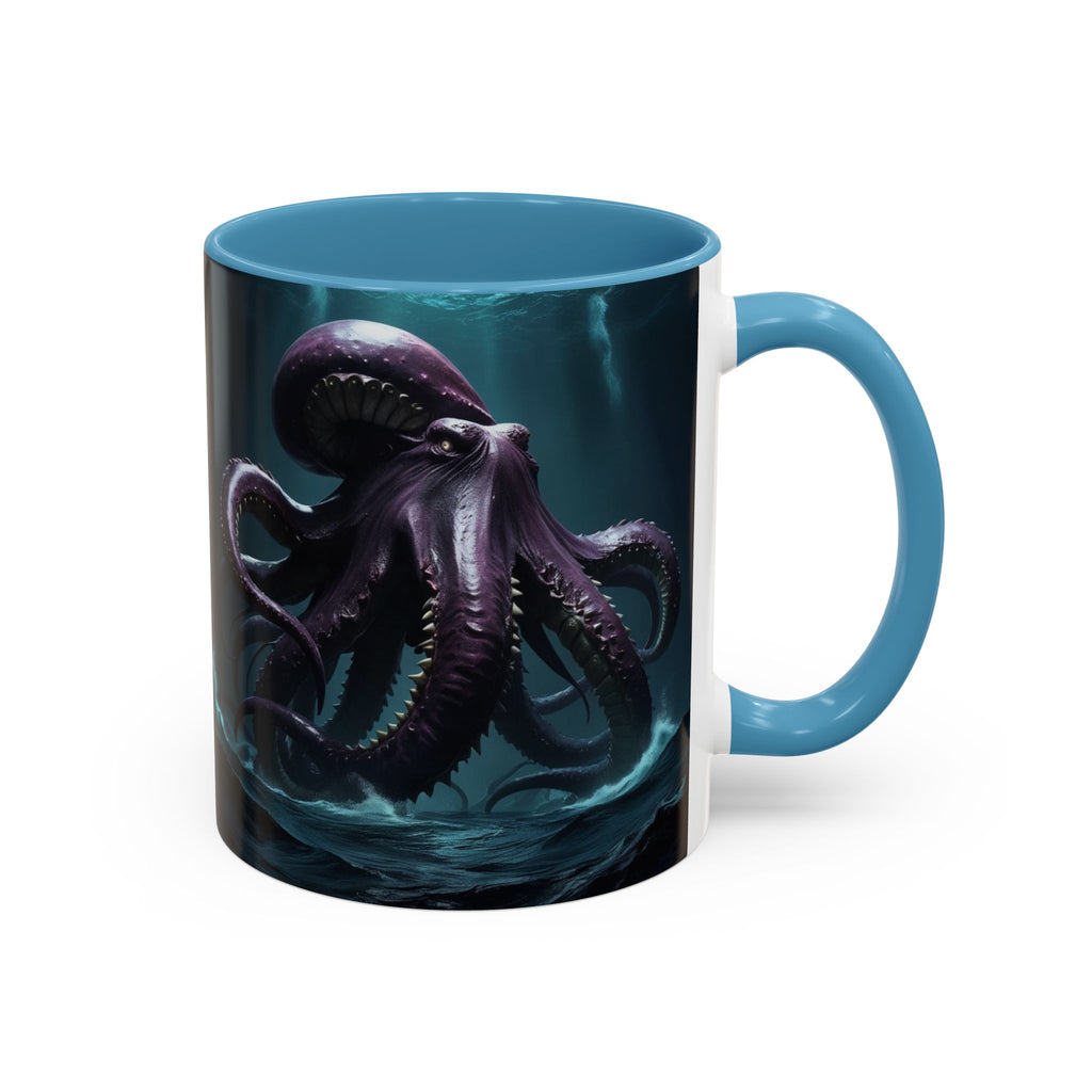Kraken Coffee Cup: Giant Squid Coffee Mug, Mythical Creature, Octopus Gift