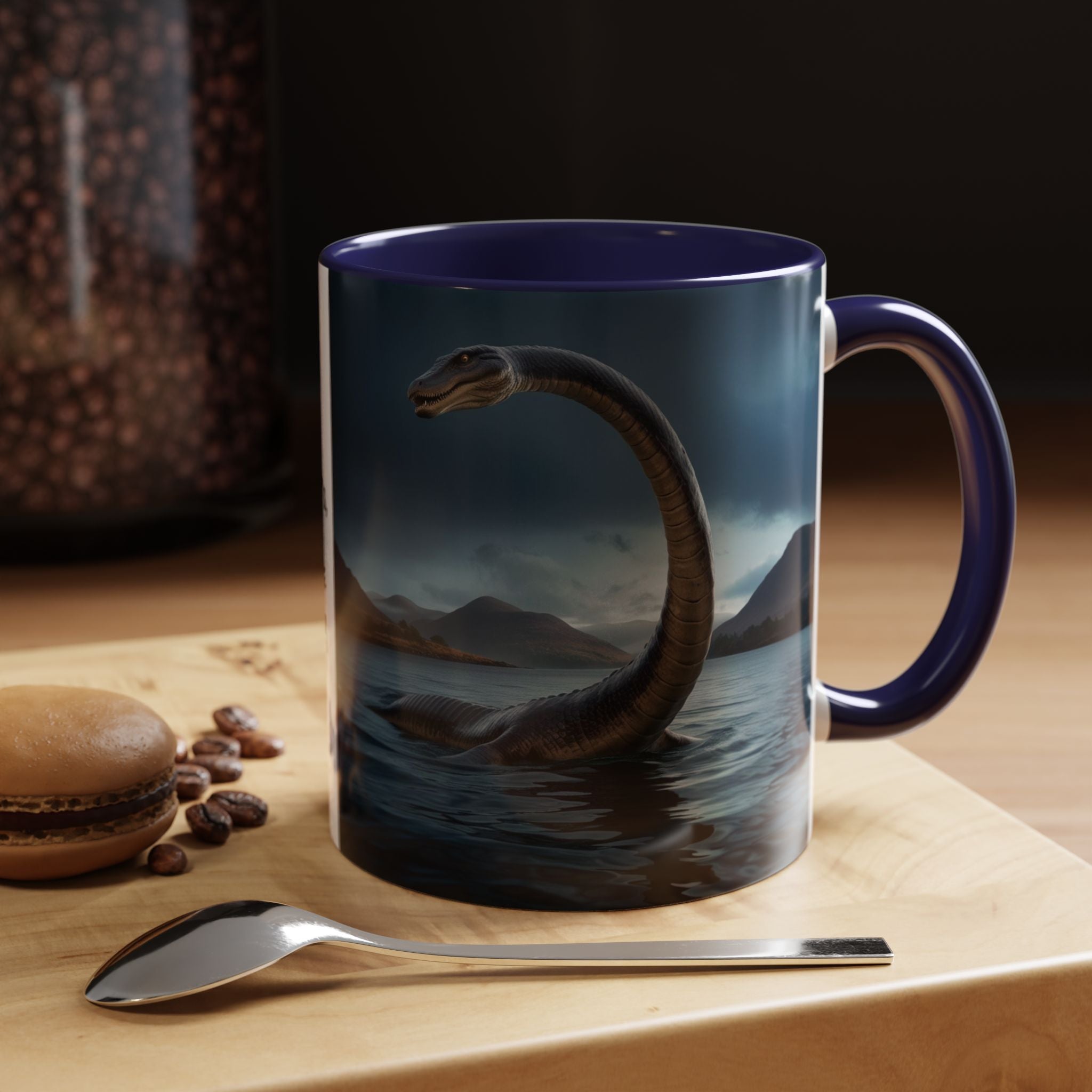 Loch Ness Monster: Nessie Coffee Cup, Legendary Sea Creature, Plesiosaurus Gift