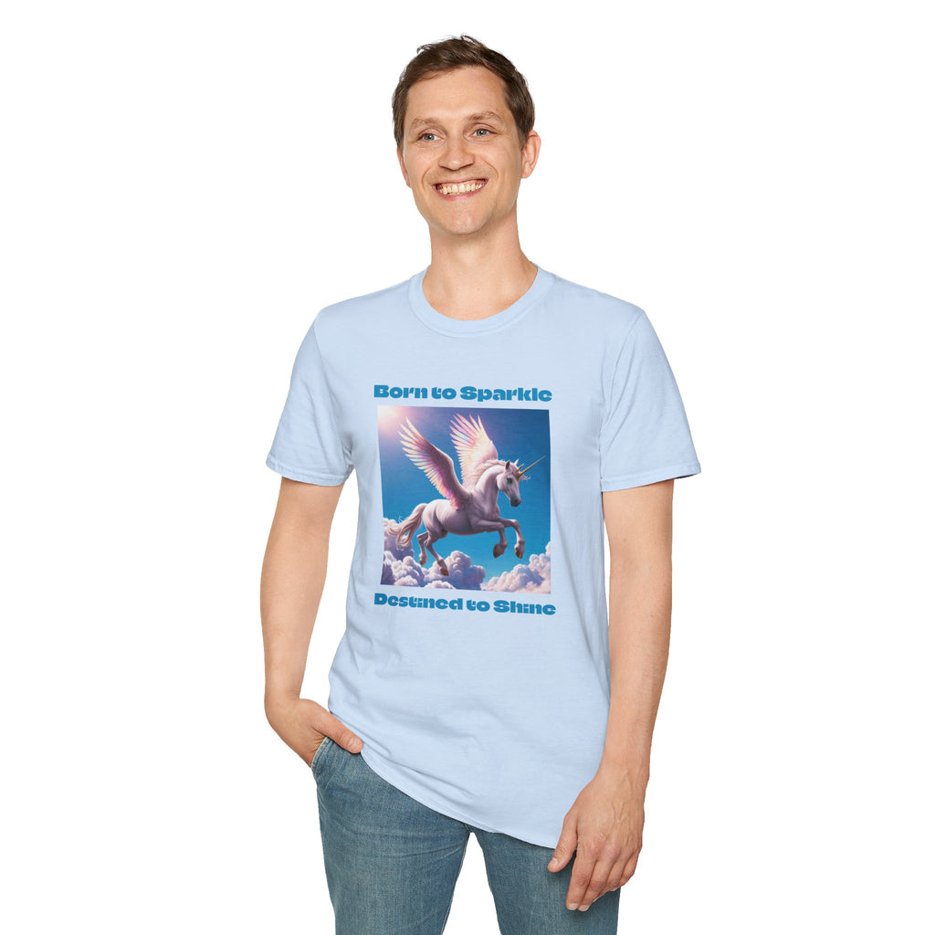 Unicorn Graphic Tee: Legendary Alicorn, Womens Cotton Shirt, Mythical Creature