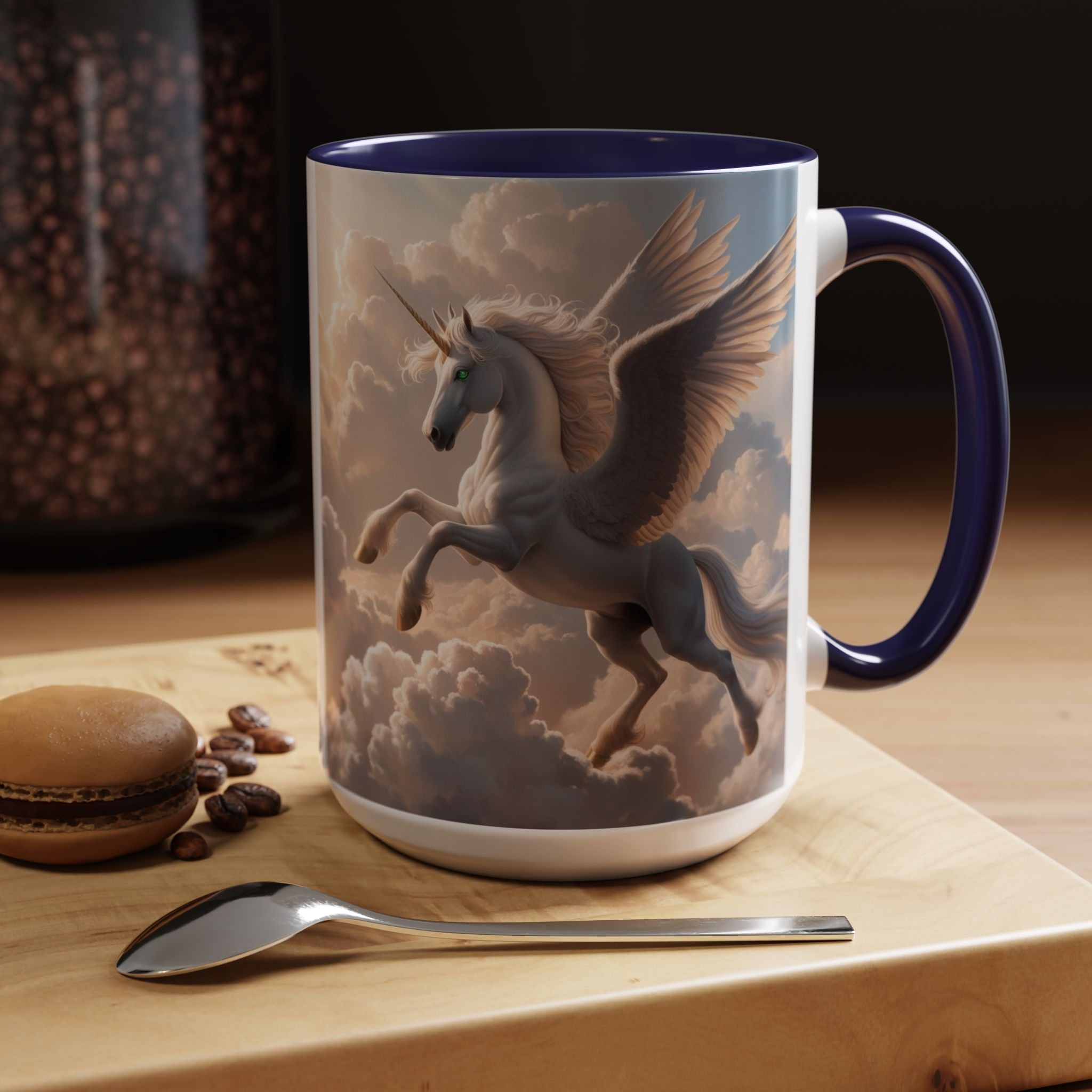 Unicorn Coffee Cup: Enchanted Alicorn Mug, Legendary Creature, Fairytale Gift