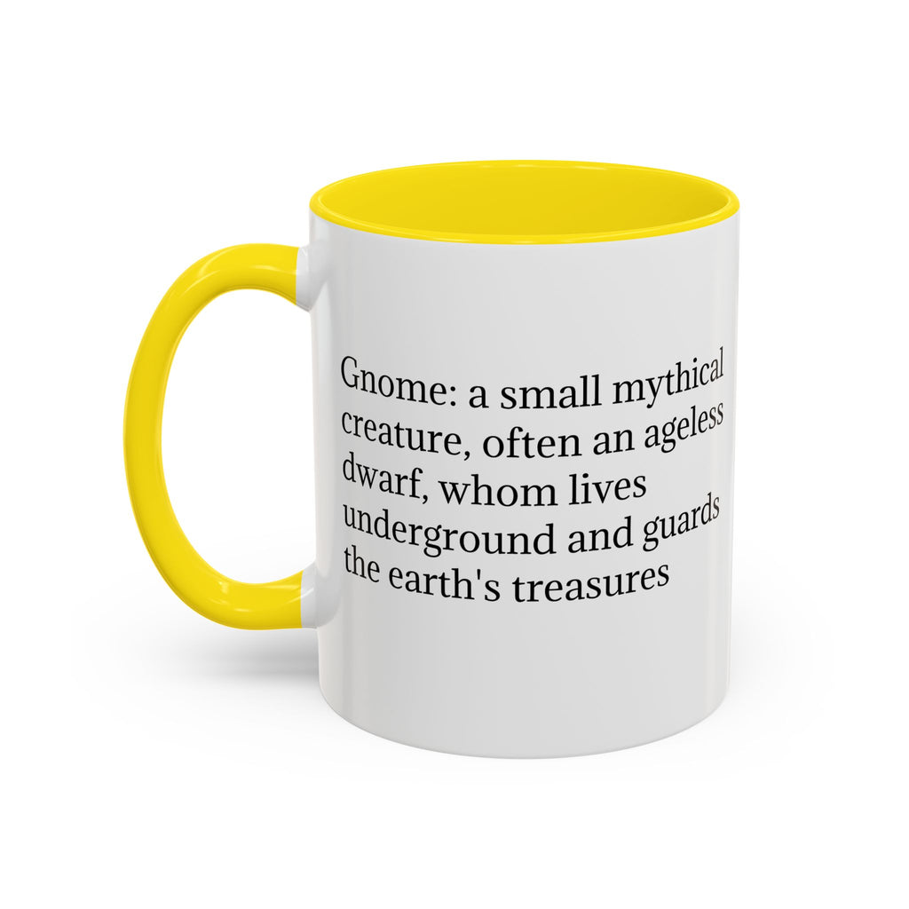 Gnome Coffee Mug: Nordic Folklore Gift, Scandinavian Nisse, Enchanted Mushroom Garden