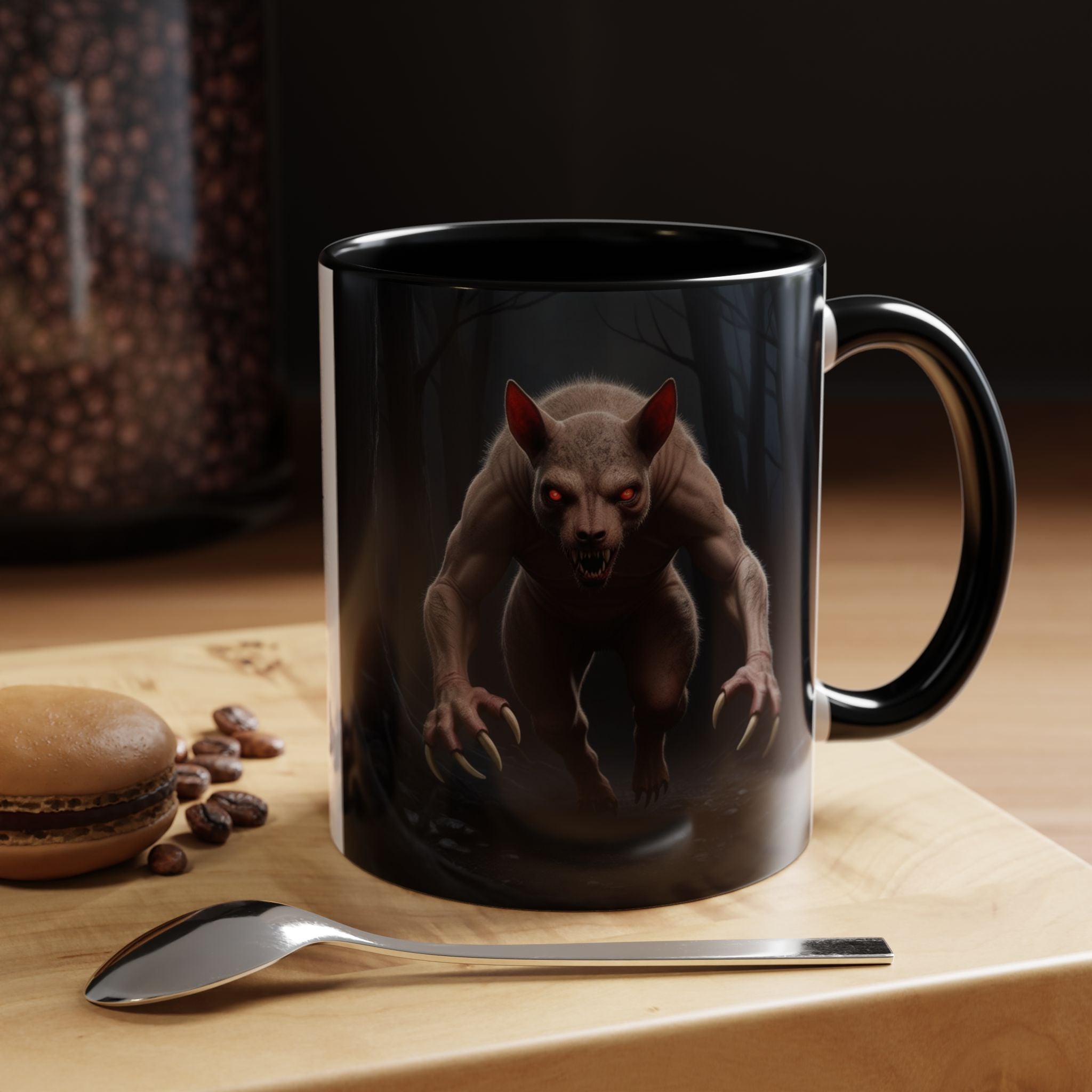 Chupacabra Mug: Cryptid Coffee Cup, Supernatural Beast, Mexican Folklore Gift