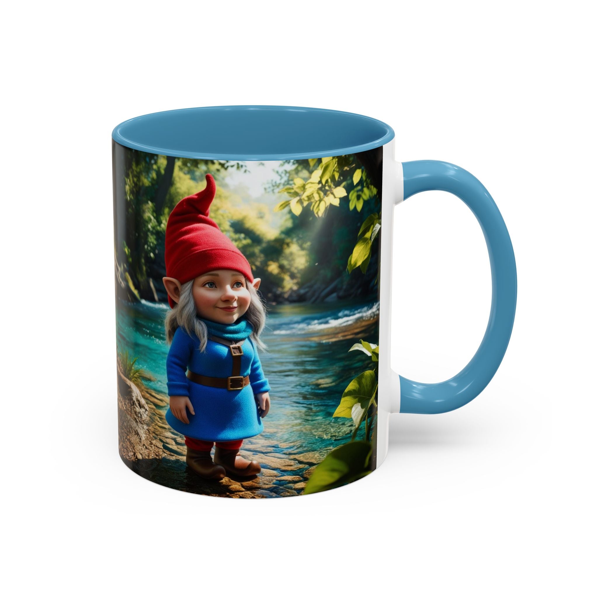 Gnome Mug: Scandinavian Nisse, Nordic Folklore Gift, Mythical Creature Coffee Cup