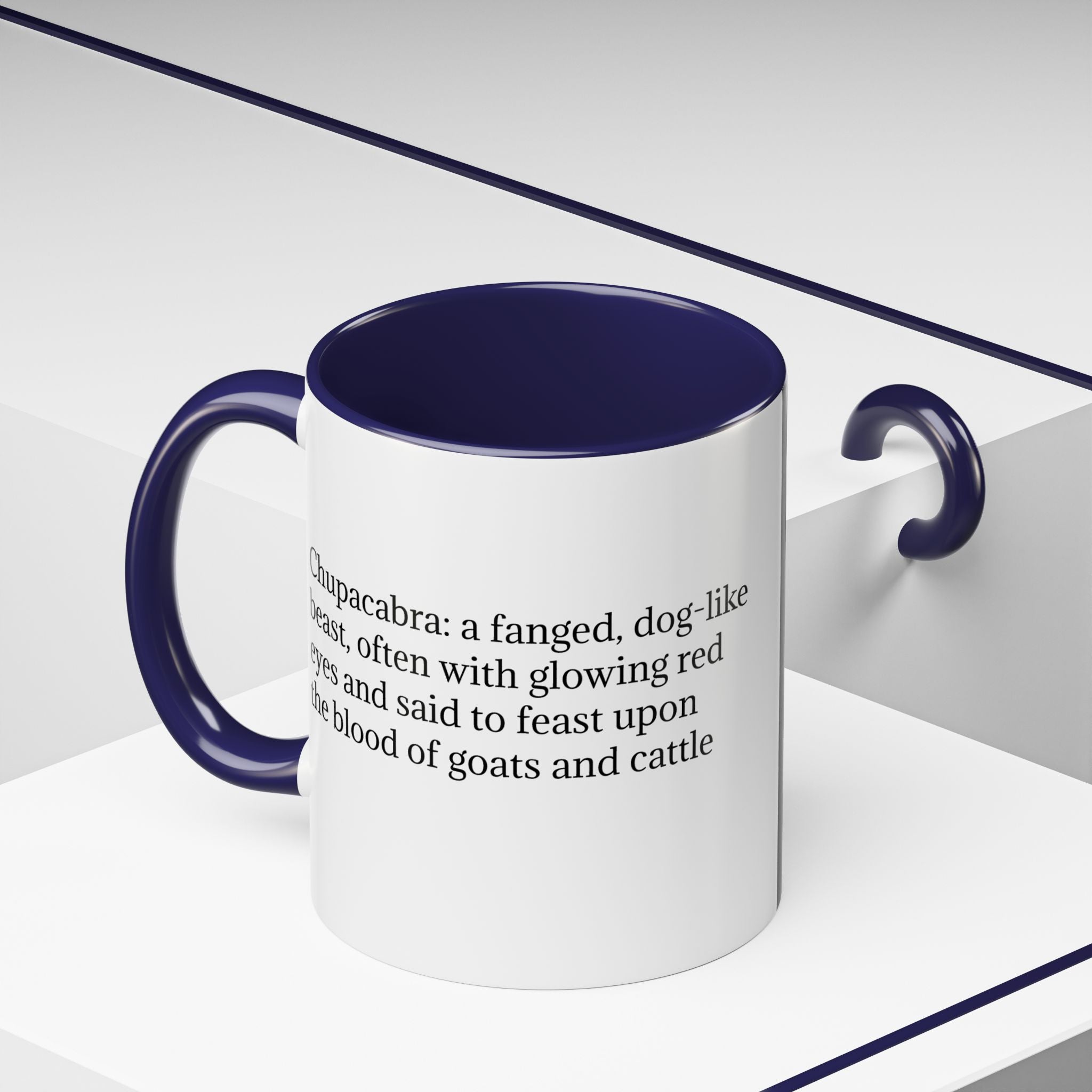 Chupacabra Mug: Cryptid Coffee Cup, Supernatural Beast, Mexican Folklore Gift