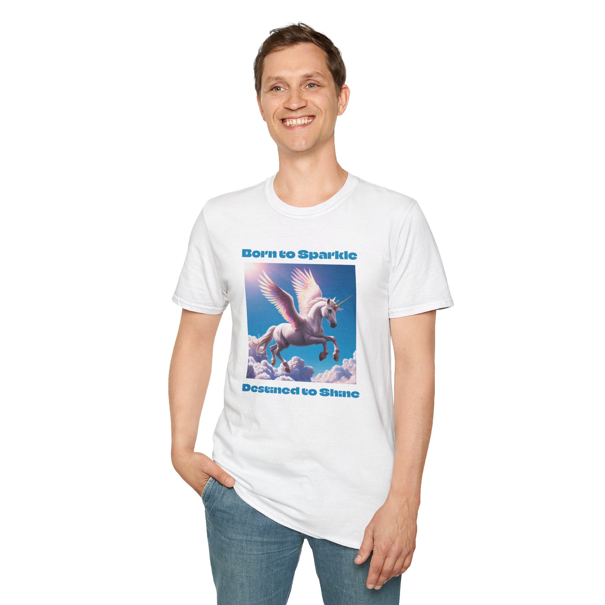 Unicorn Graphic Tee: Legendary Alicorn, Womens Cotton Shirt, Mythical Creature