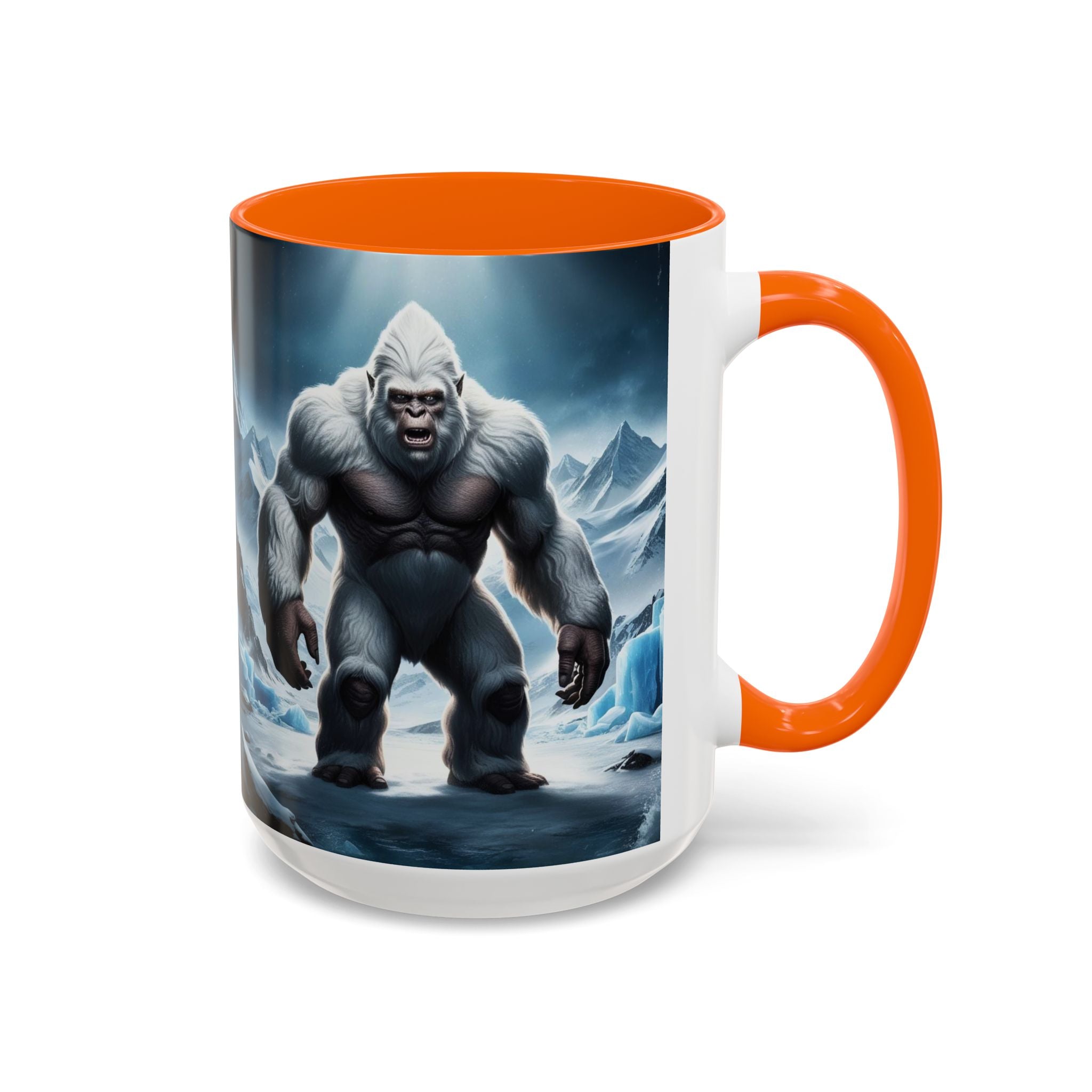 Yeti Coffee Mug: Abominable Snowman, Sasquatch Camping Gift, Himalayan Mountain Cryptid