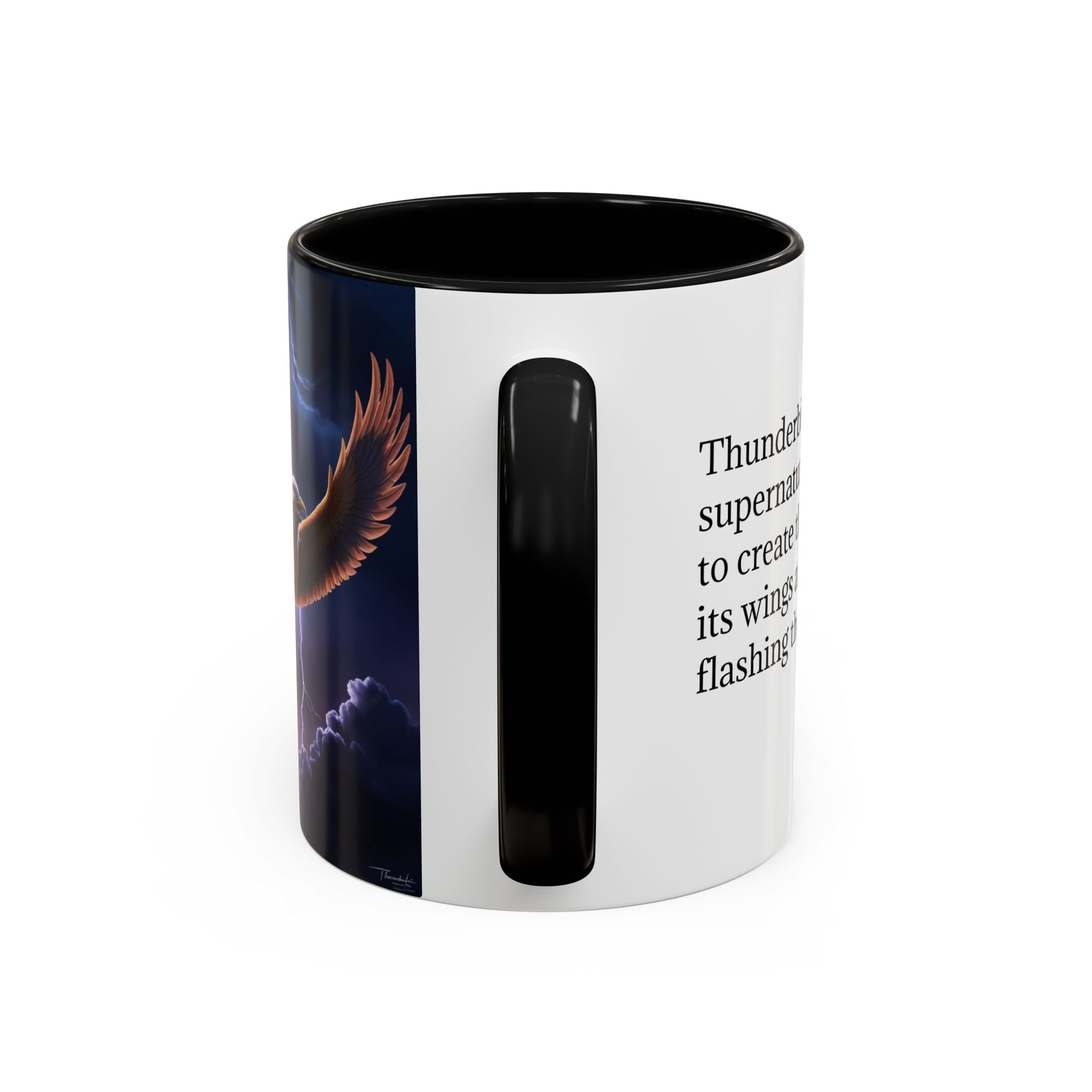 Thunderbird Coffee Mug: Native American Spirit Animal, Southwest Folklore