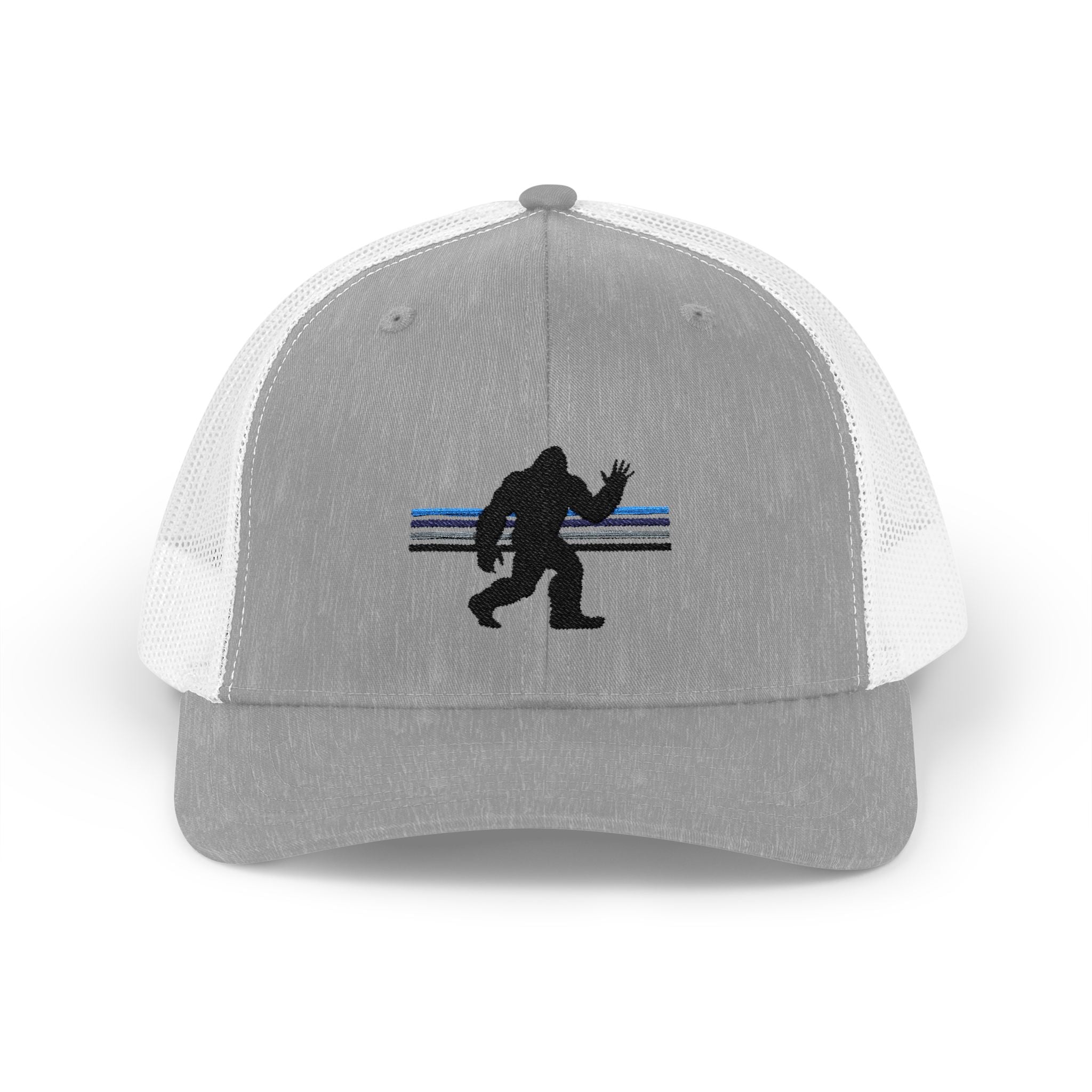 Bigfoot Baseball Cap: Sasquatch Trucker Hat, Custom Outdoor Gear, Snapback Hat