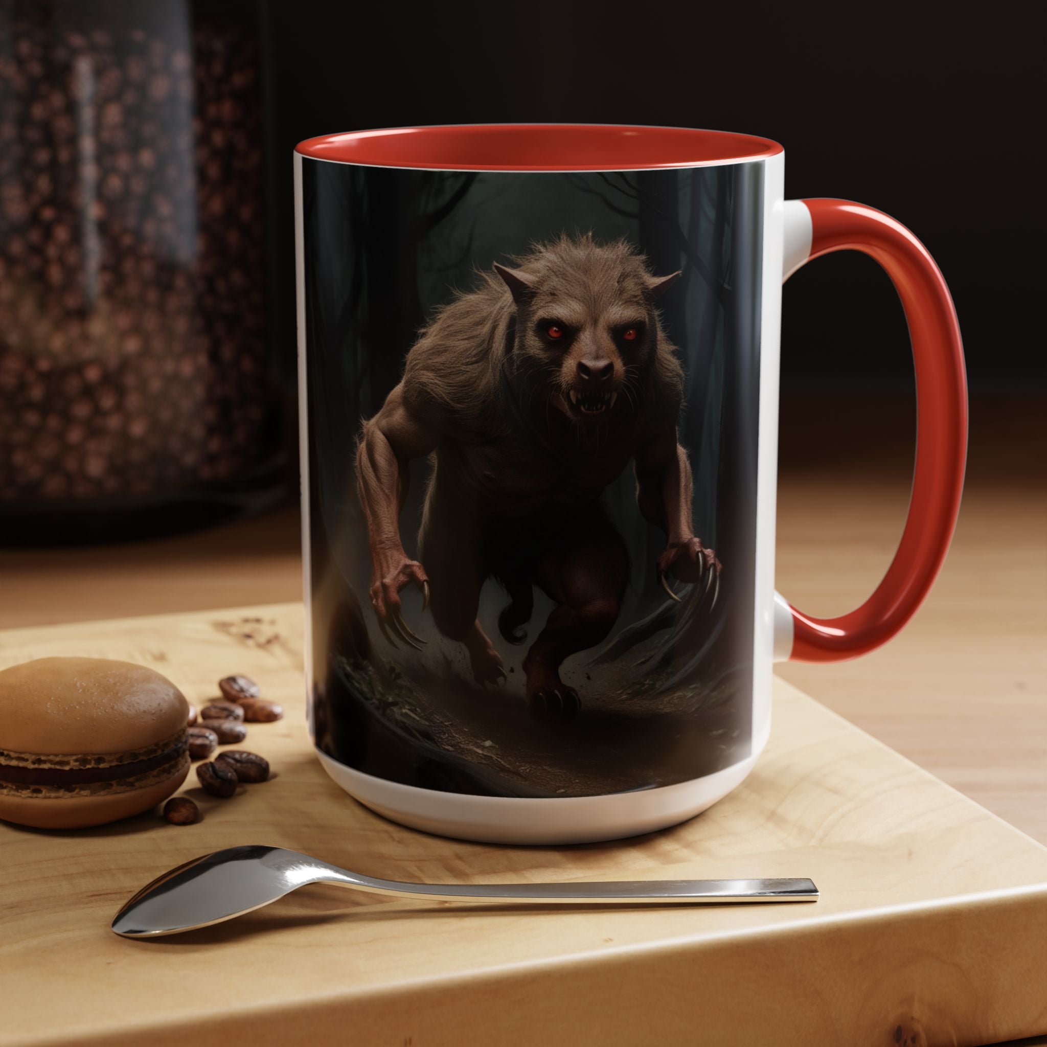 Chupacabra Coffee Mug: Supernatural Beast, Mexican Folklore Gift, Mythical Canine Cryptid