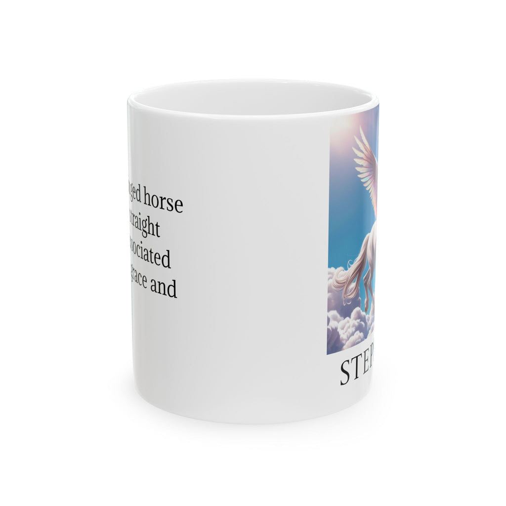 Personalized Unicorn Mug: Enchanted Alicorn, Mythical Creature, Customizable Gift