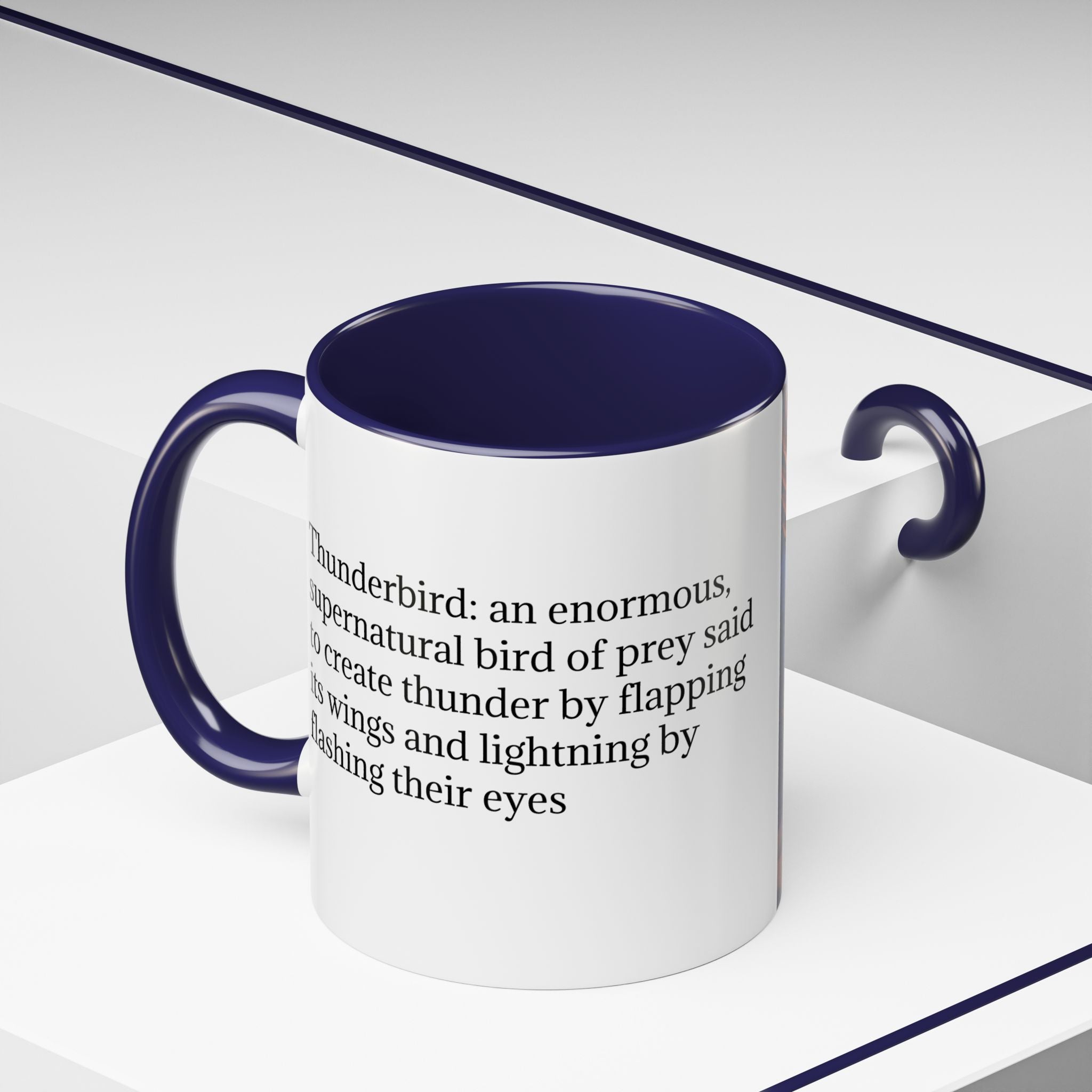 Thunderbird Coffee Mug: Native American Spirit Animal, Southwest Folklore