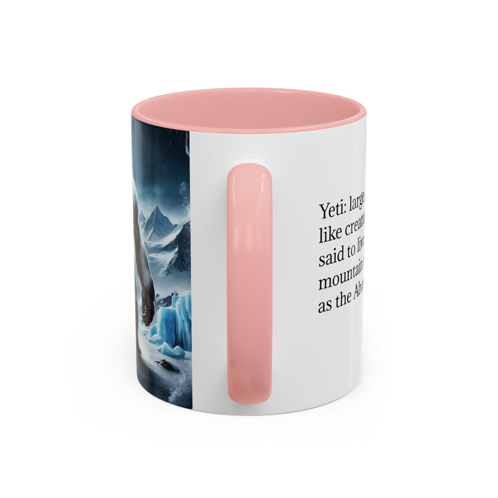 Yeti Coffee Mug: Abominable Snowman, Sasquatch Camping Gift, Himalayan Mountain Cryptid
