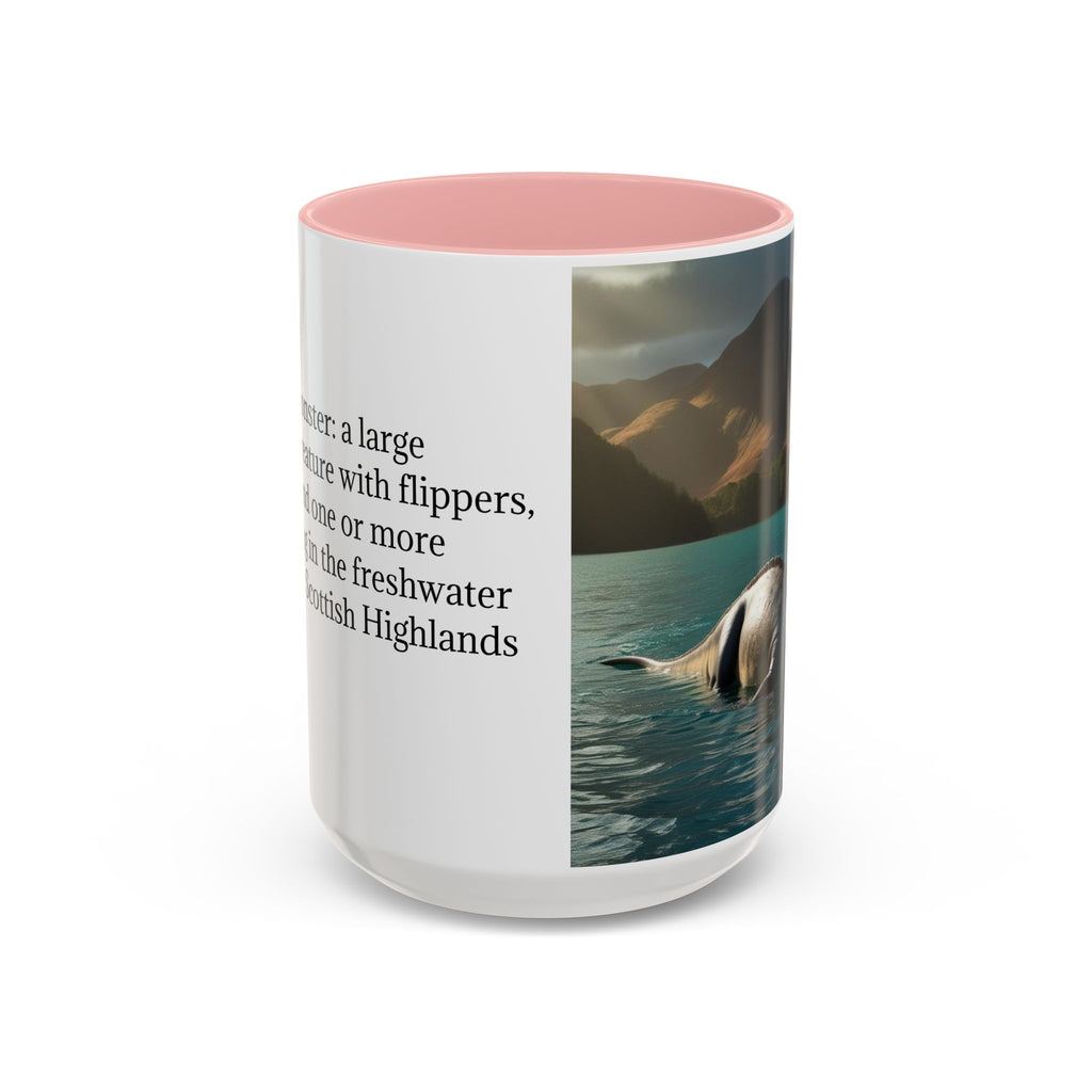 Loch Ness Monster Coffee Mug: Nessie Cryptid Gift, Scottish Sea Creature