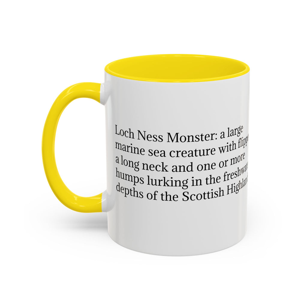 Loch Ness Monster: Nessie Coffee Mug, Mythical Sea Creature, Plesiosaurus Gift