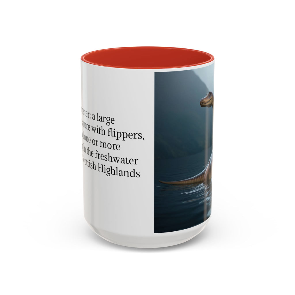 Loch Ness Monster Coffee Cup: Nessie Cryptid Gift, Scottish Sea Creature