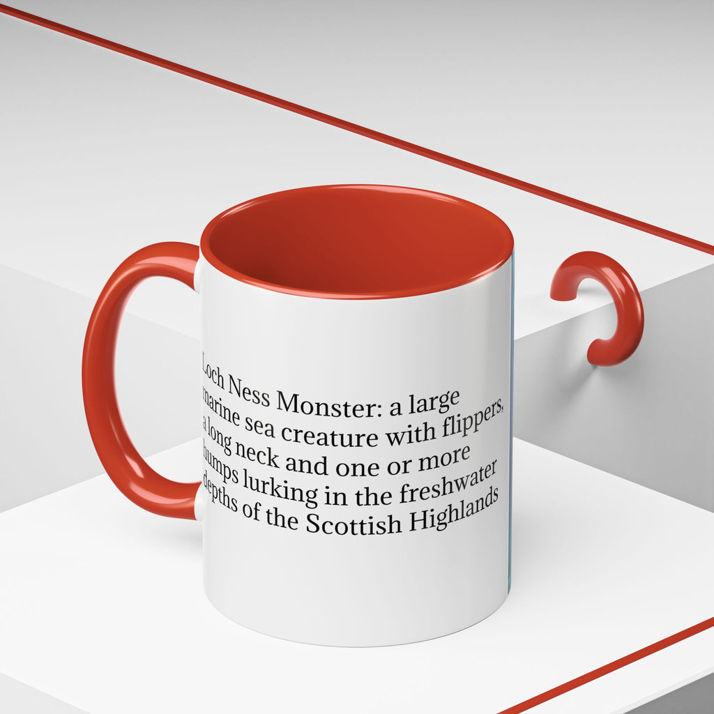 Loch Ness Monster: Nessie Coffee Mug, Mythical Sea Creature, Plesiosaurus Gift