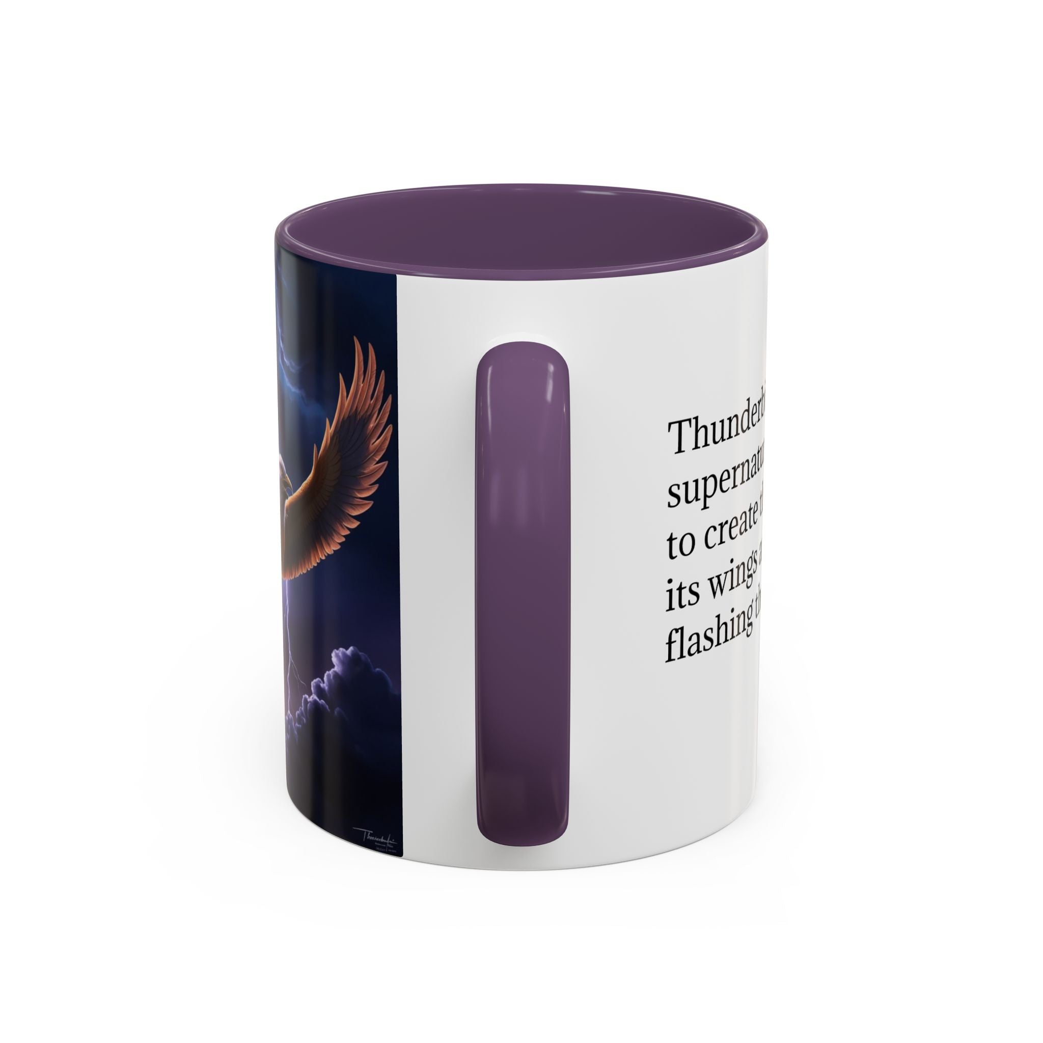 Thunderbird Coffee Mug: Native American Spirit Animal, Southwest Folklore