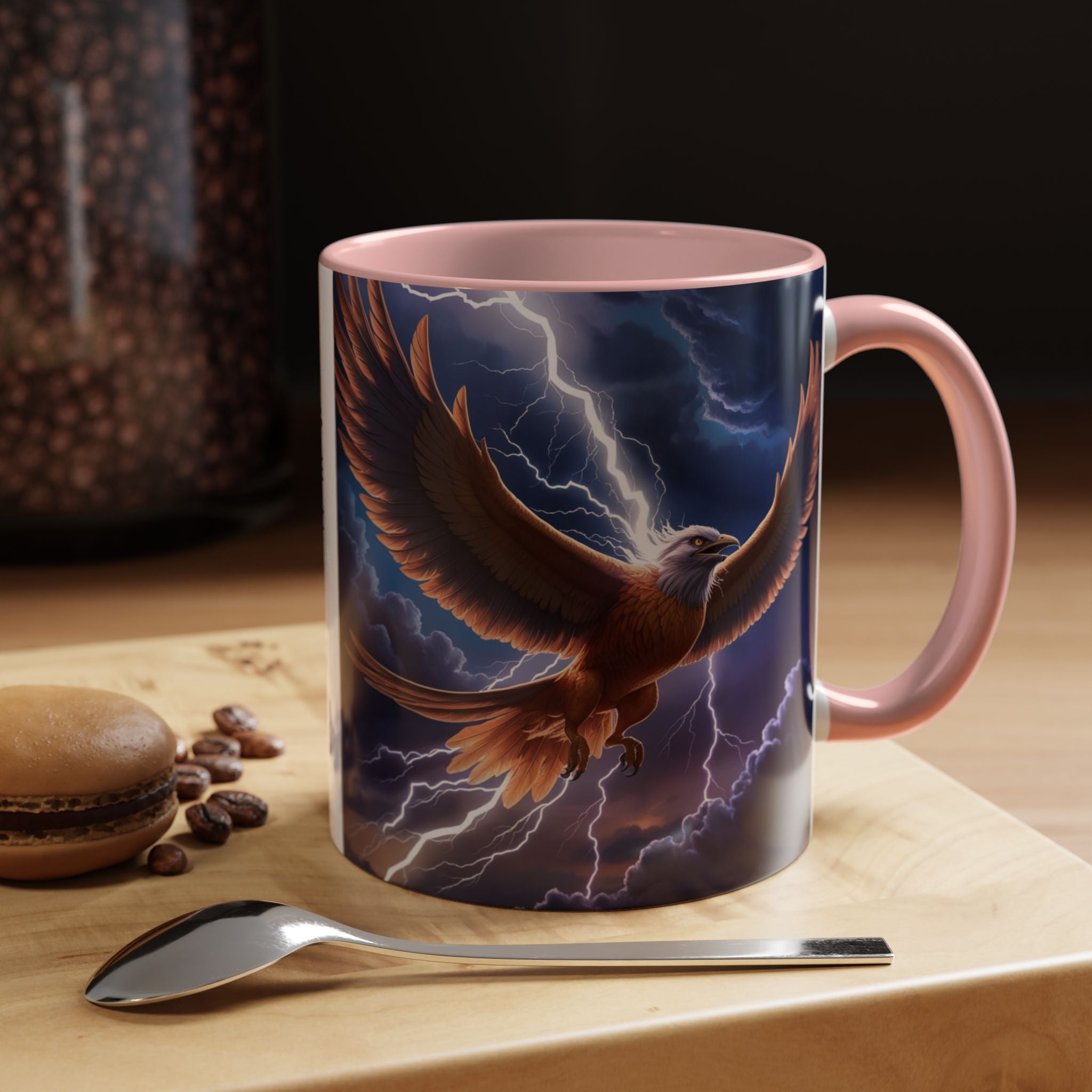 Thunderbird Coffee Mug: Native American Spirit Animal, Southwest Folklore