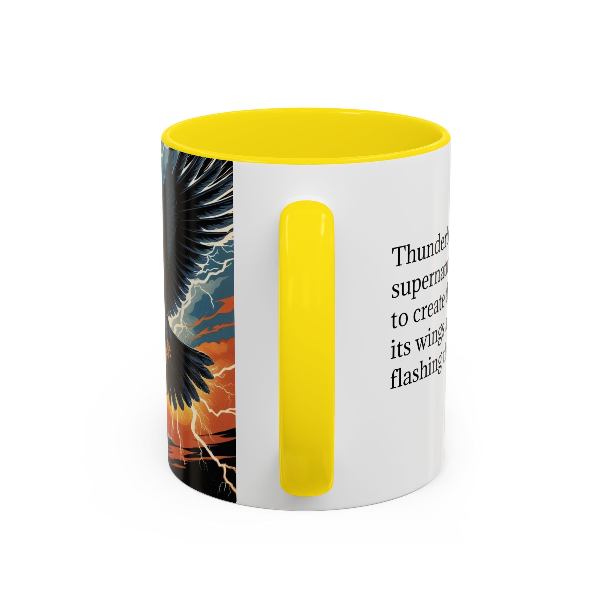 Thunderbird Coffee Cup: Native American Folklore, Legendary Creature, Coffee Mug Gift