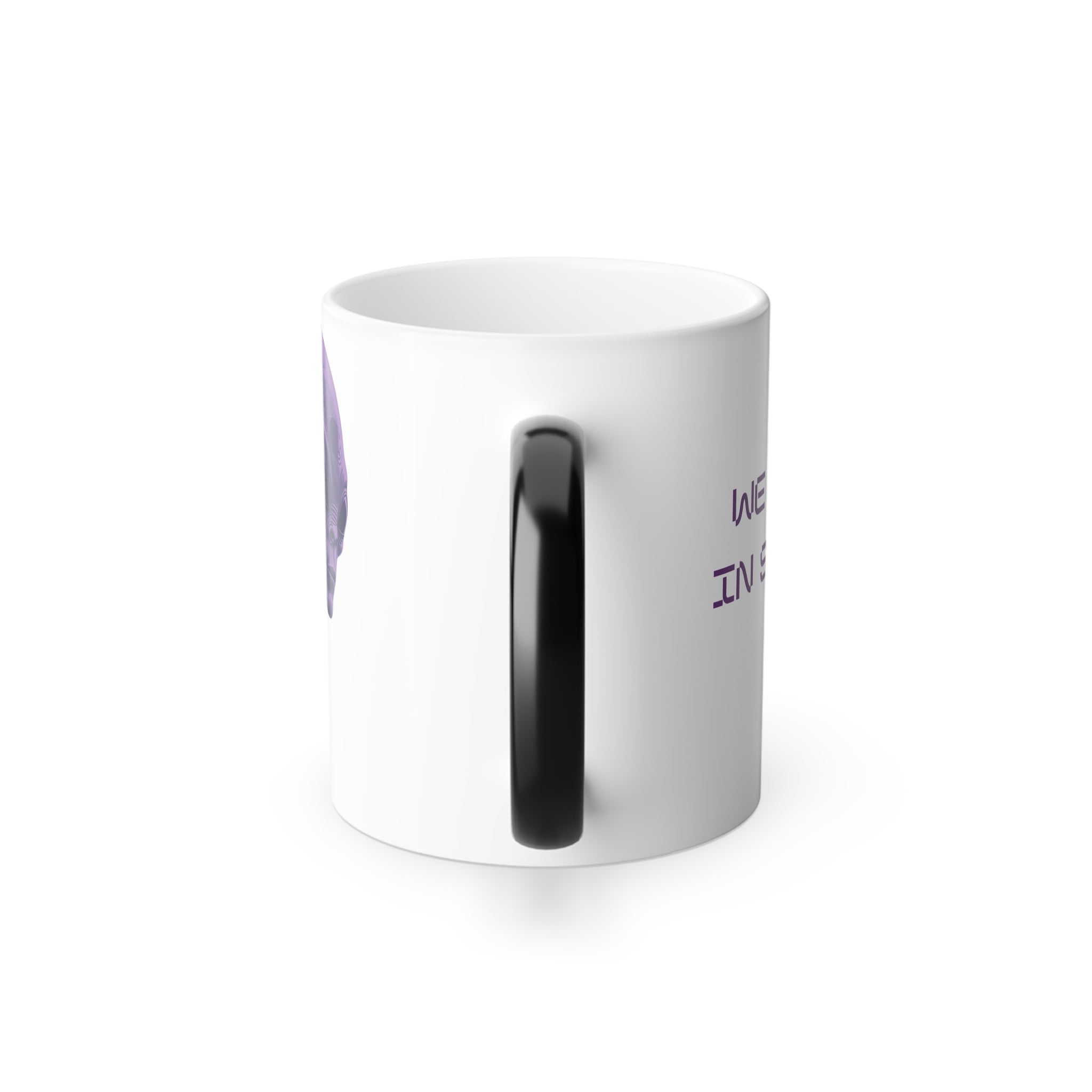 Alien Mug - Color Changing Coffee Cup: Roswell Extraterrestrial, Conspiracy Theory