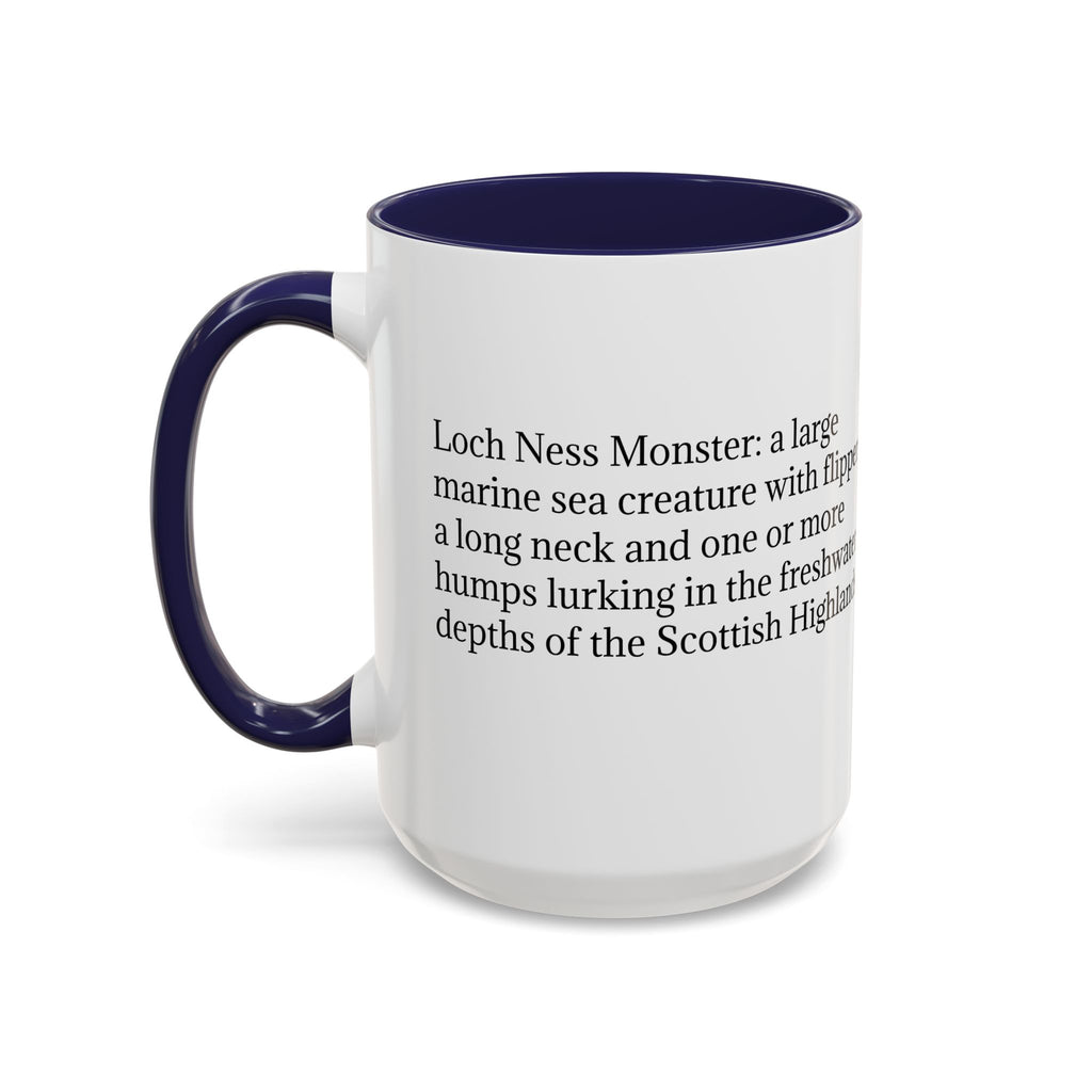 Loch Ness Monster: Nessie Coffee Mug, Mythical Sea Creature, Plesiosaurus Gift