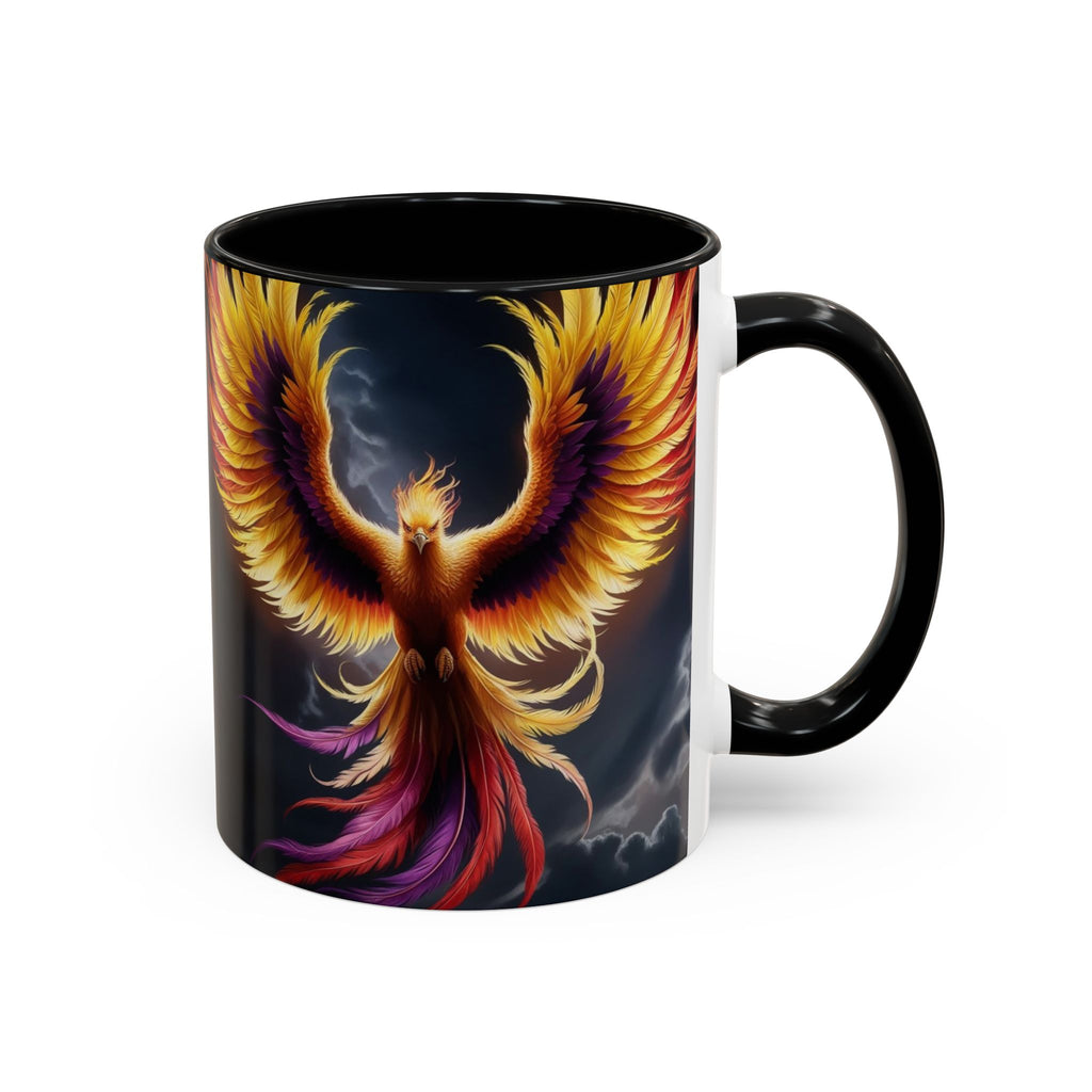 Phoenix Coffee Mug: Mythical Firebird Ceramic Cup, Fantasy Mug, Legendary Creature