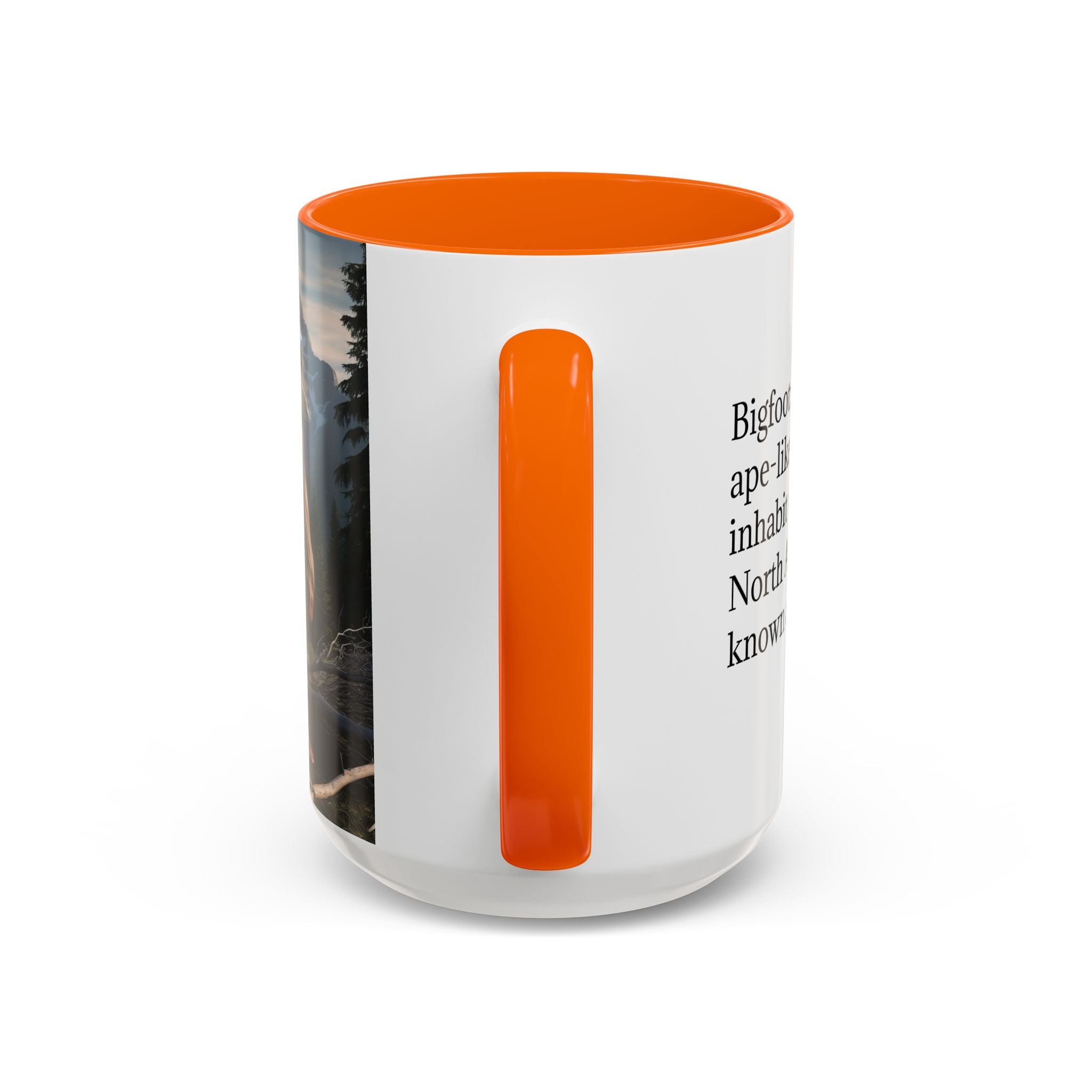 Bigfoot Mug: Sasquatch Coffee Cup, Mythical Creature, Camping Mugs for Men, Cryptozoology