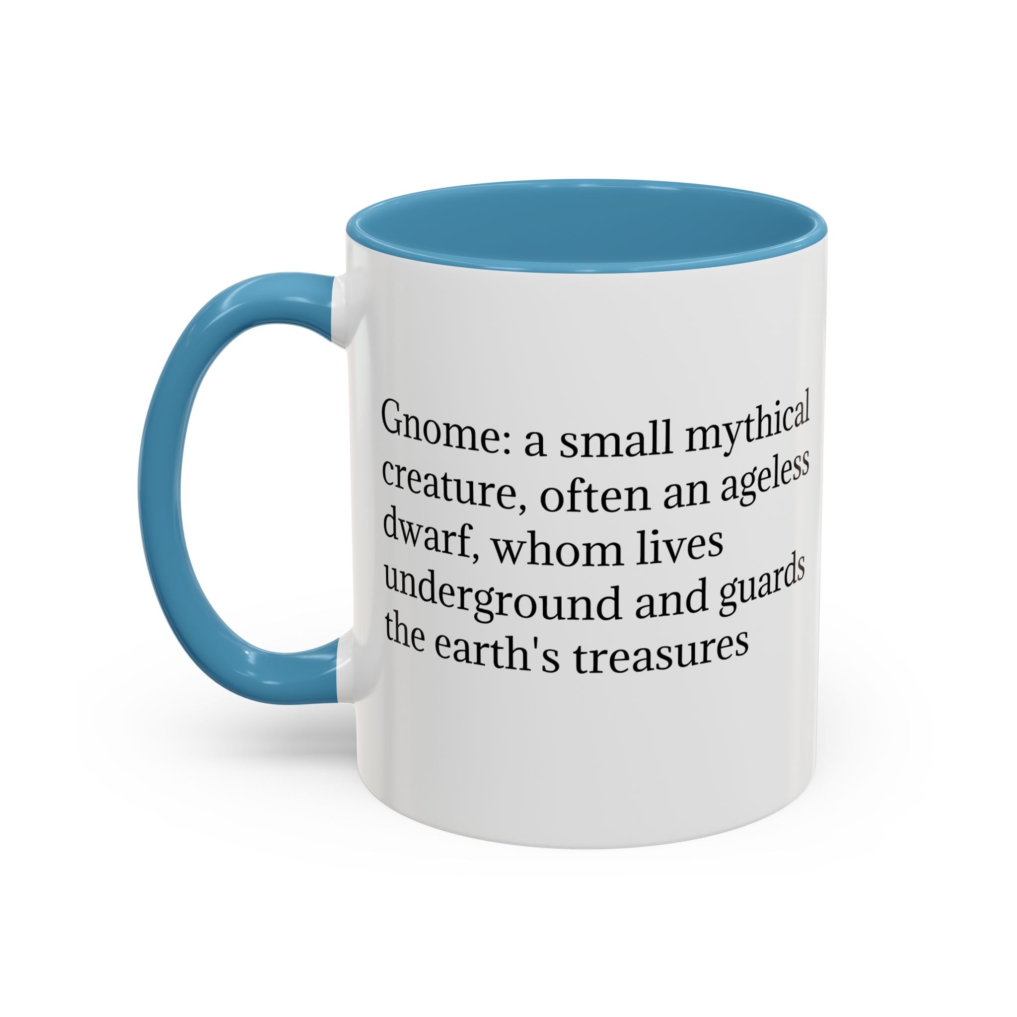 Gnome Coffee Mug: Nordic Folklore Gift, Scandinavian Nisse, Enchanted Mushroom Garden