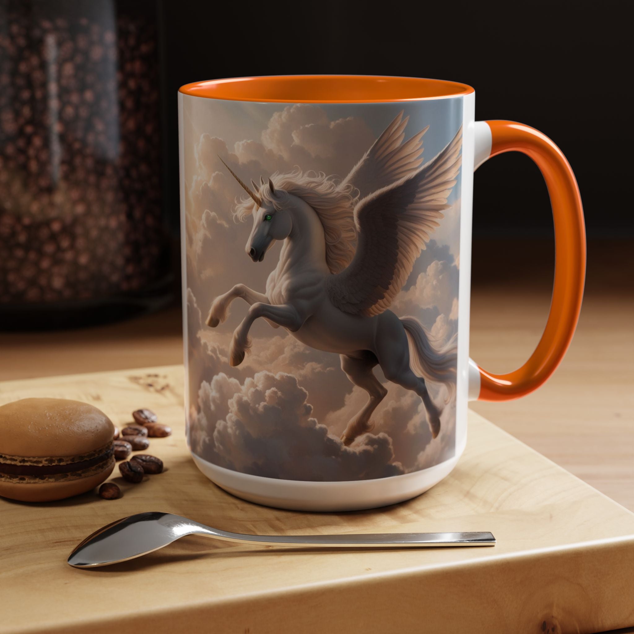 Unicorn Coffee Cup: Enchanted Alicorn Mug, Legendary Creature, Fairytale Gift