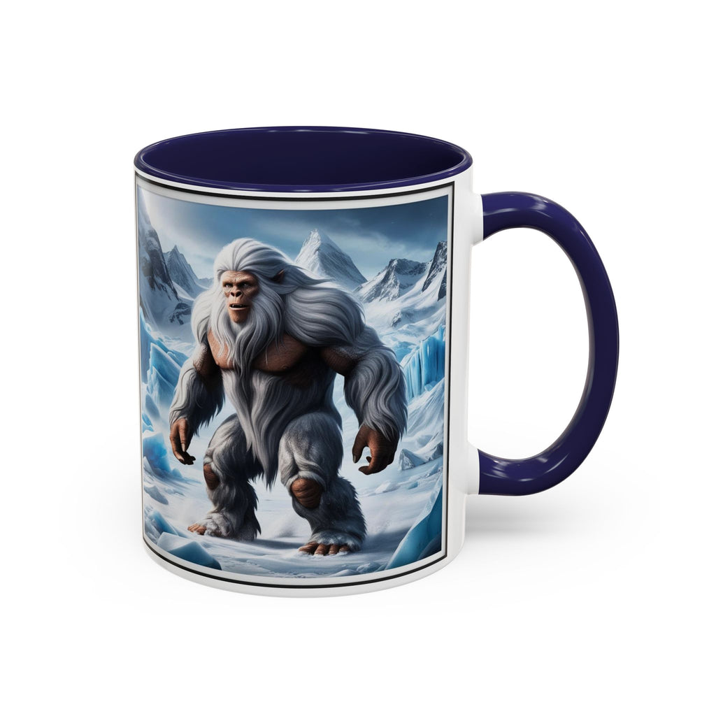 Yeti Coffee Mug: Abominable Snowman, Himalayan Mountain Cryptid, Bigfoot Camping Gift