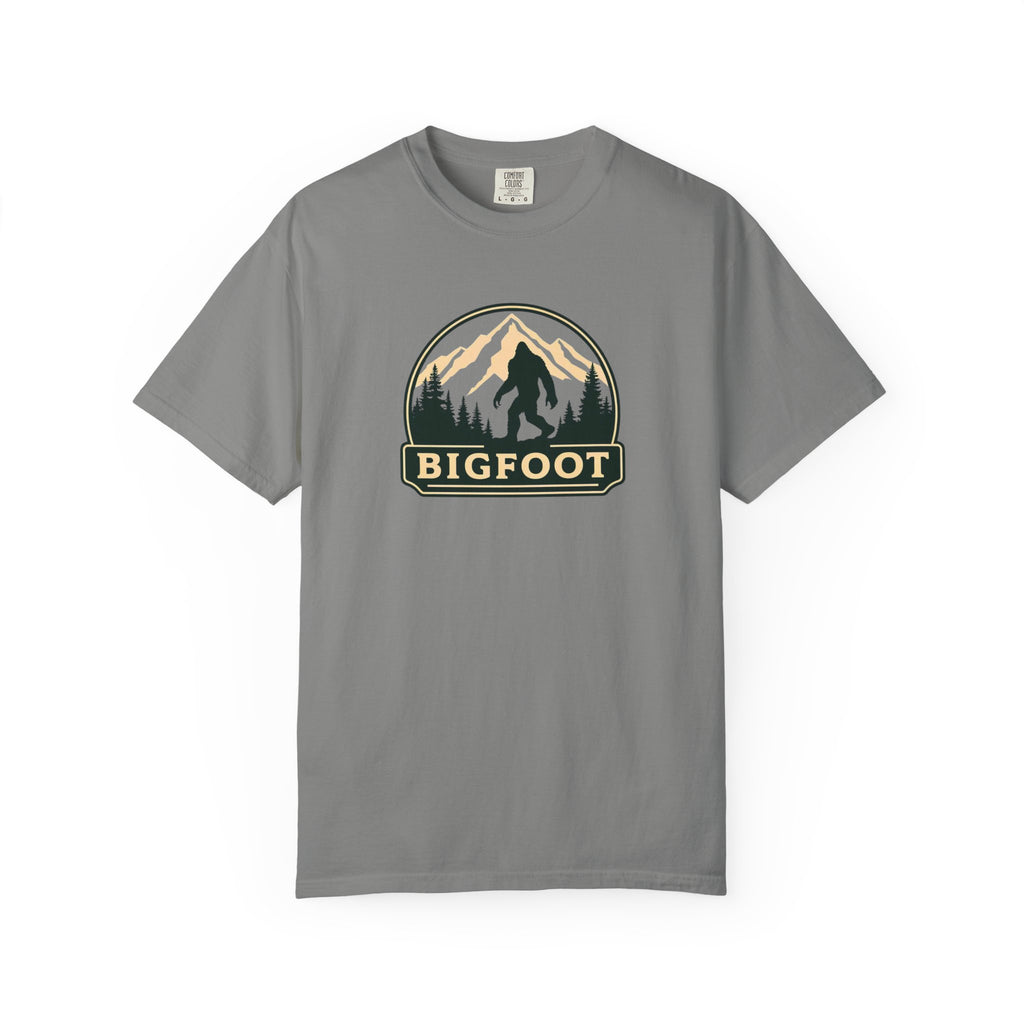 Sasquatch Camping TShirt | Bigfoot Graphic Tee, Comfort Colors®, Retro Hiking Shirt